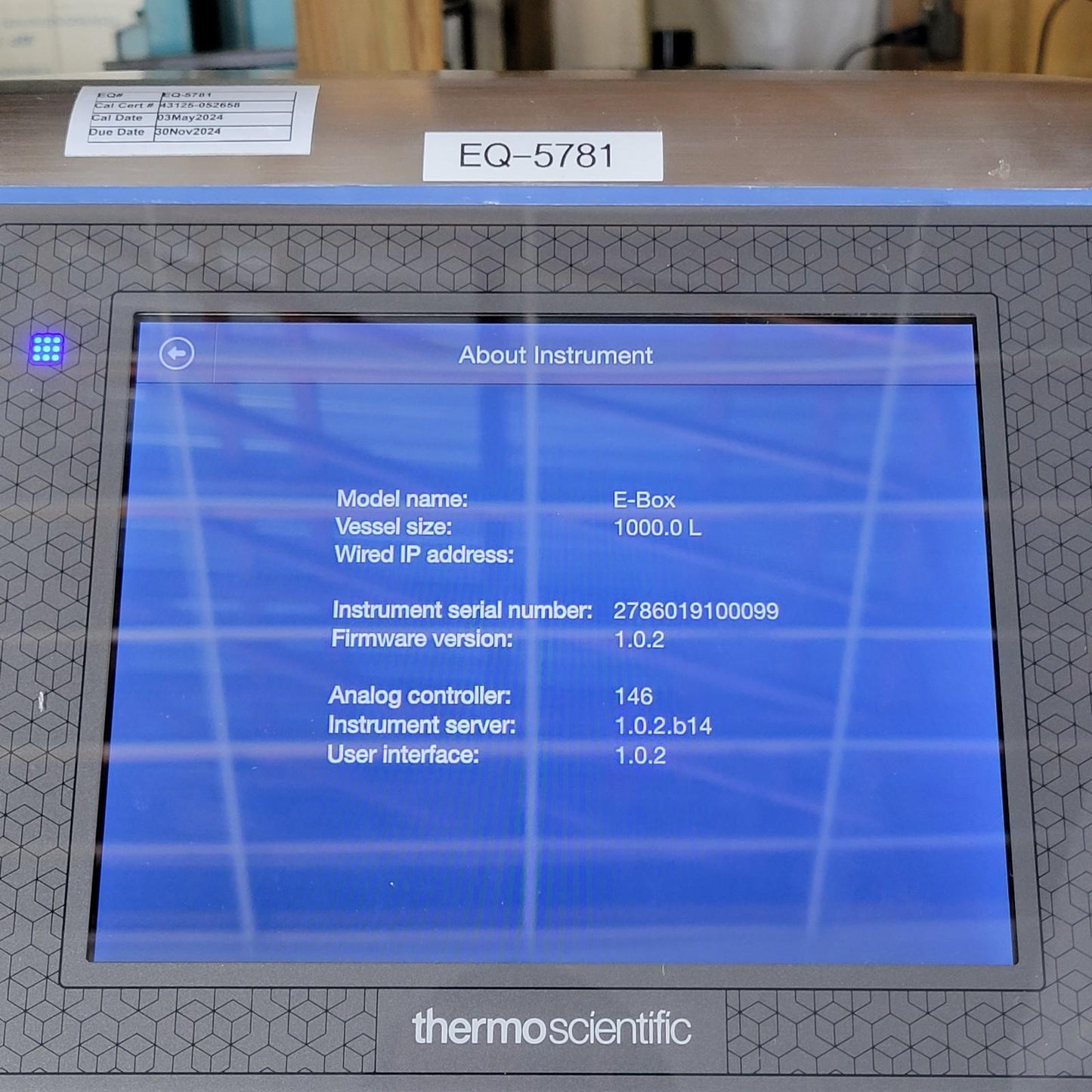 2020 Thermo HyPerforma 1000L Single-Use Mixer SUM1000.5082 Non-Jacketed