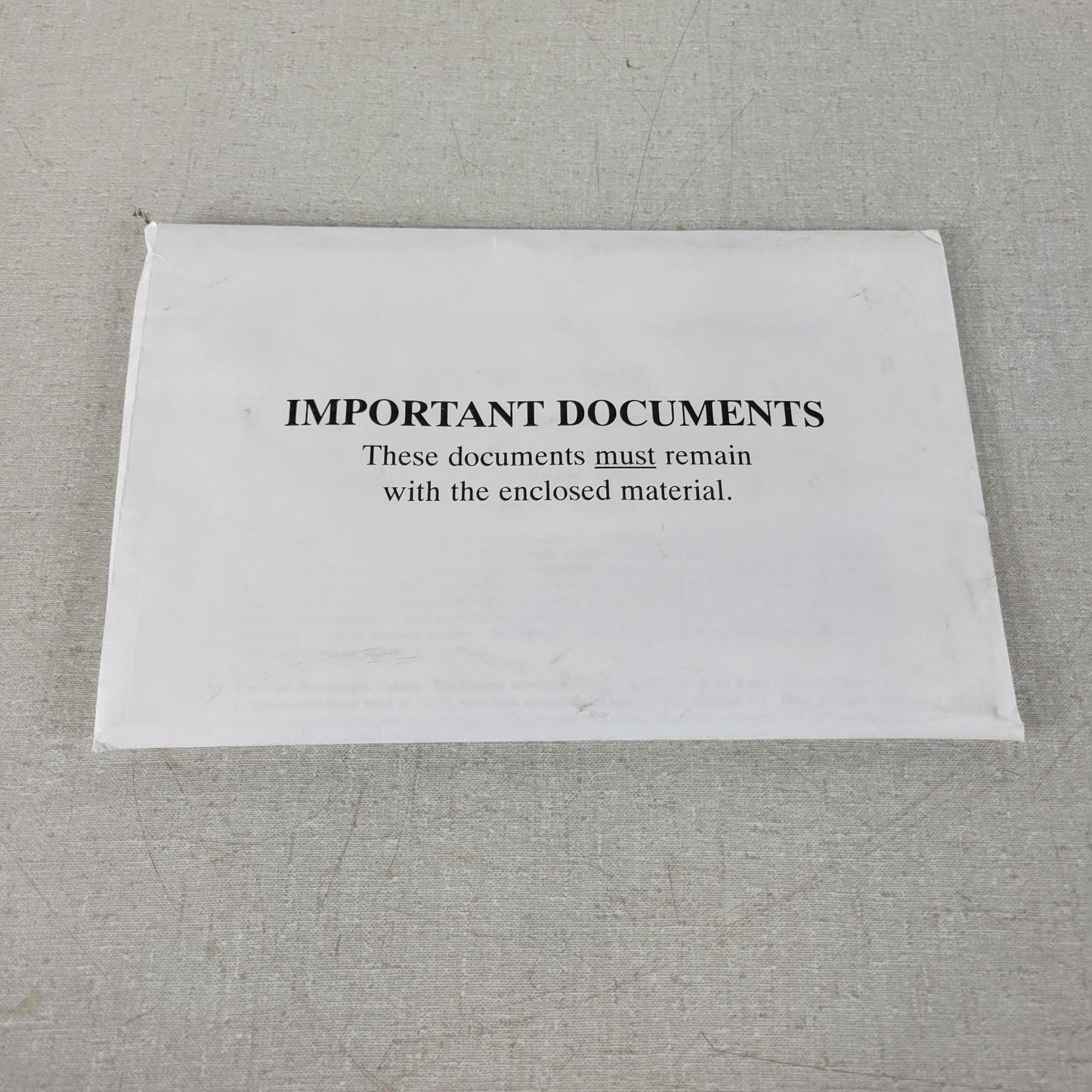 NIST 2517a High Resolution Wavelength Calibration Reference Certificate TG640310