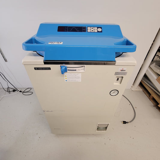 TESTED Hirayama HICLAVE HV-110 Upright Autoclave Sterilization Device w/ Basket