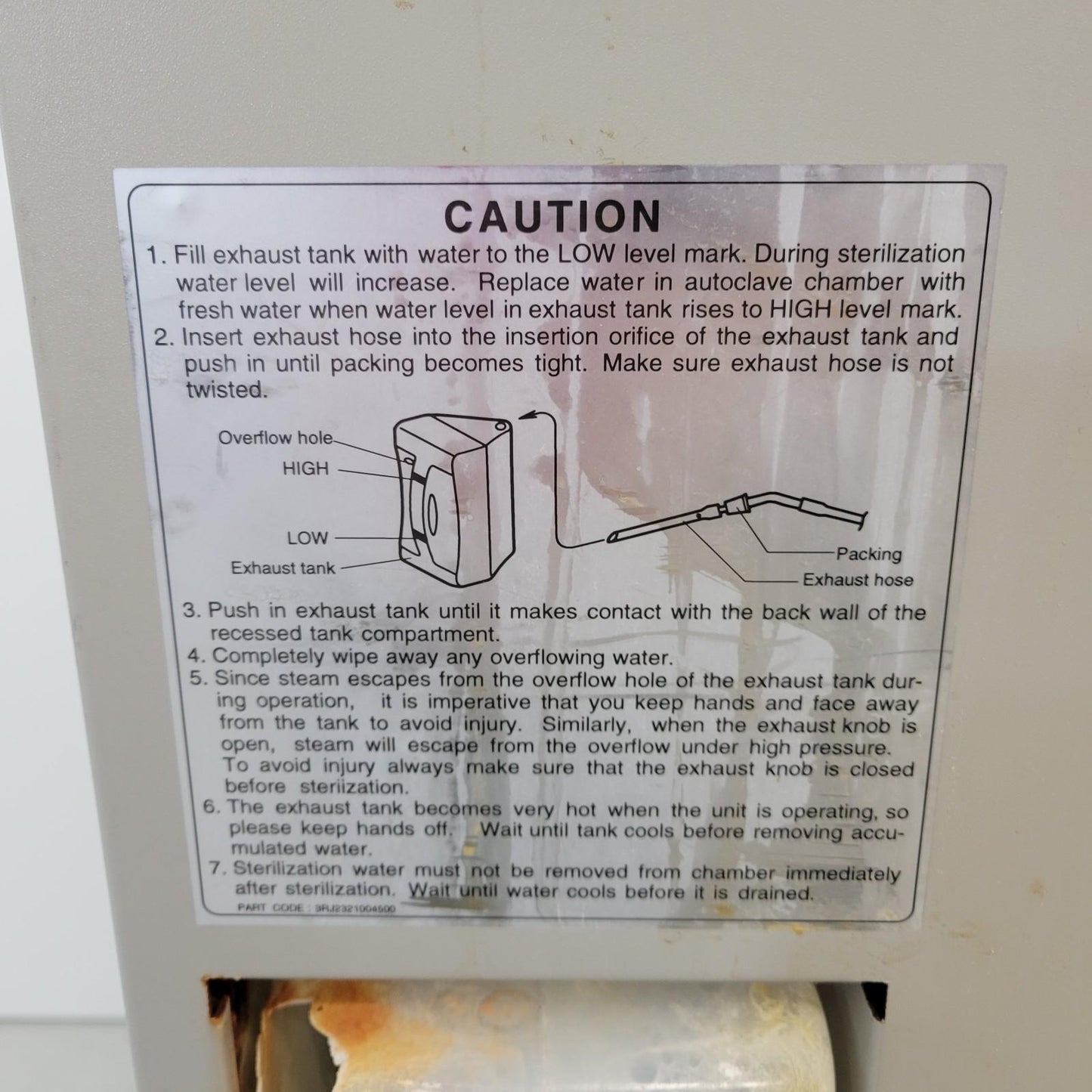 TESTED New Brunswick AC-48 Autoclave Steam Sterilization Chamber 120 VAC