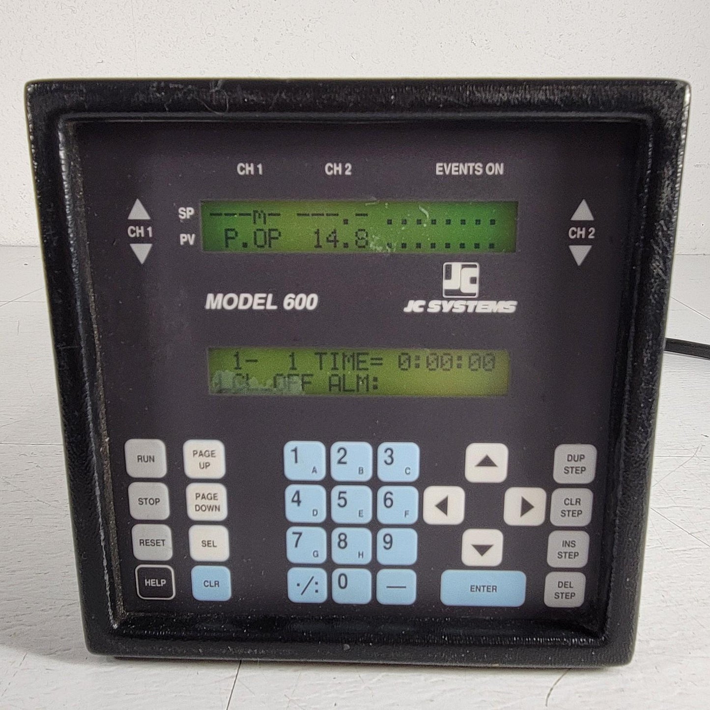 TESTED JC Systems 600-TC/LIN(4-20mA) FastTRAC Environmental Chamber Programmer