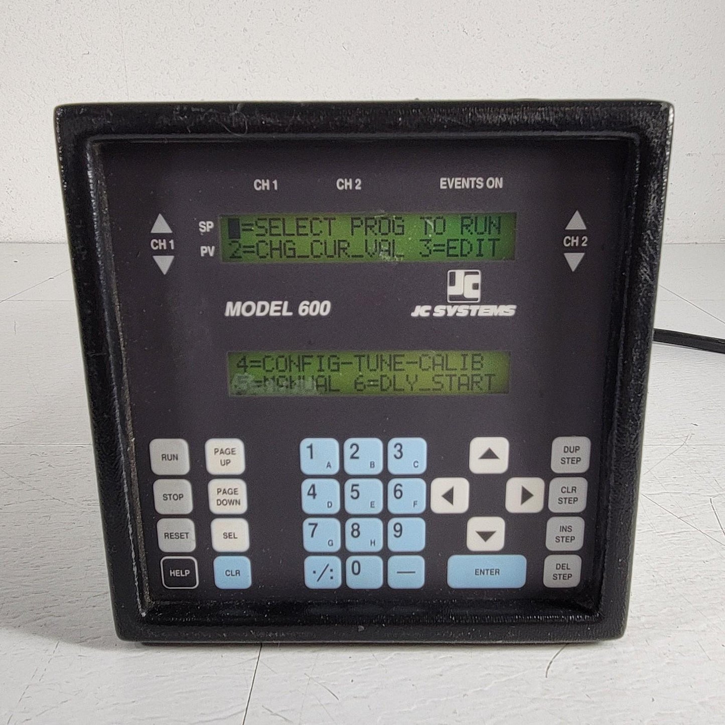 TESTED JC Systems 600-TC/LIN(4-20mA) FastTRAC Environmental Chamber Programmer