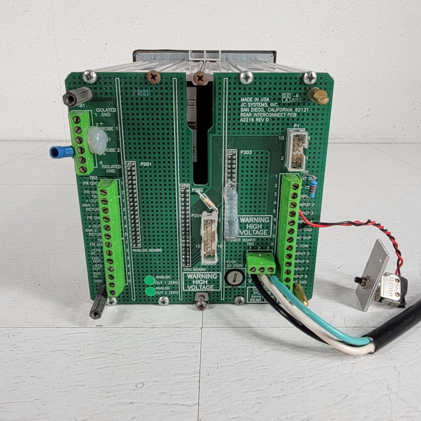 TESTED JC Systems 600-TC/LIN(4-20mA) FastTRAC Environmental Chamber Programmer