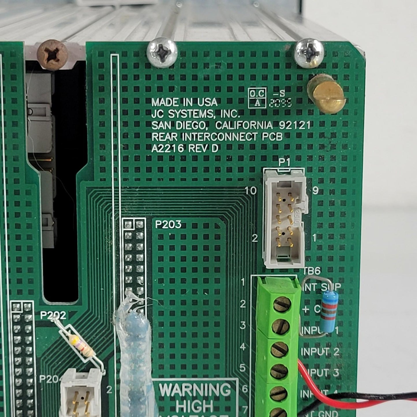 TESTED JC Systems 600-TC/LIN(4-20mA) FastTRAC Environmental Chamber Programmer