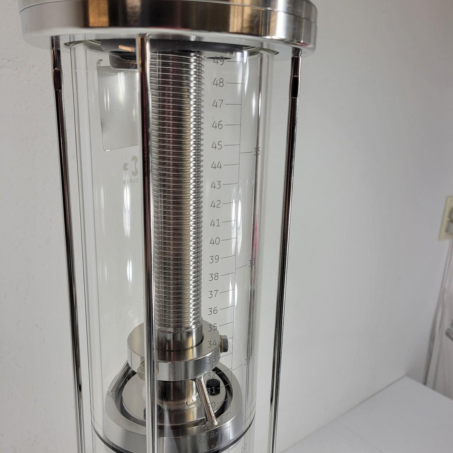 Cytiva GE DURAN BPG 100/500 Bioprocess Glass Chromatography Column 8 barg 4L
