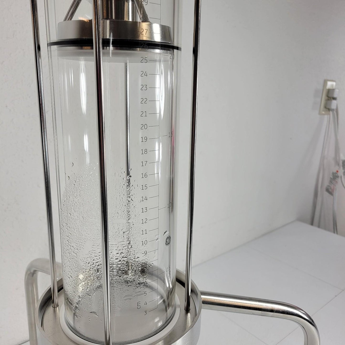 Cytiva GE DURAN BPG 100/500 Bioprocess Glass Chromatography Column 8 barg 4L