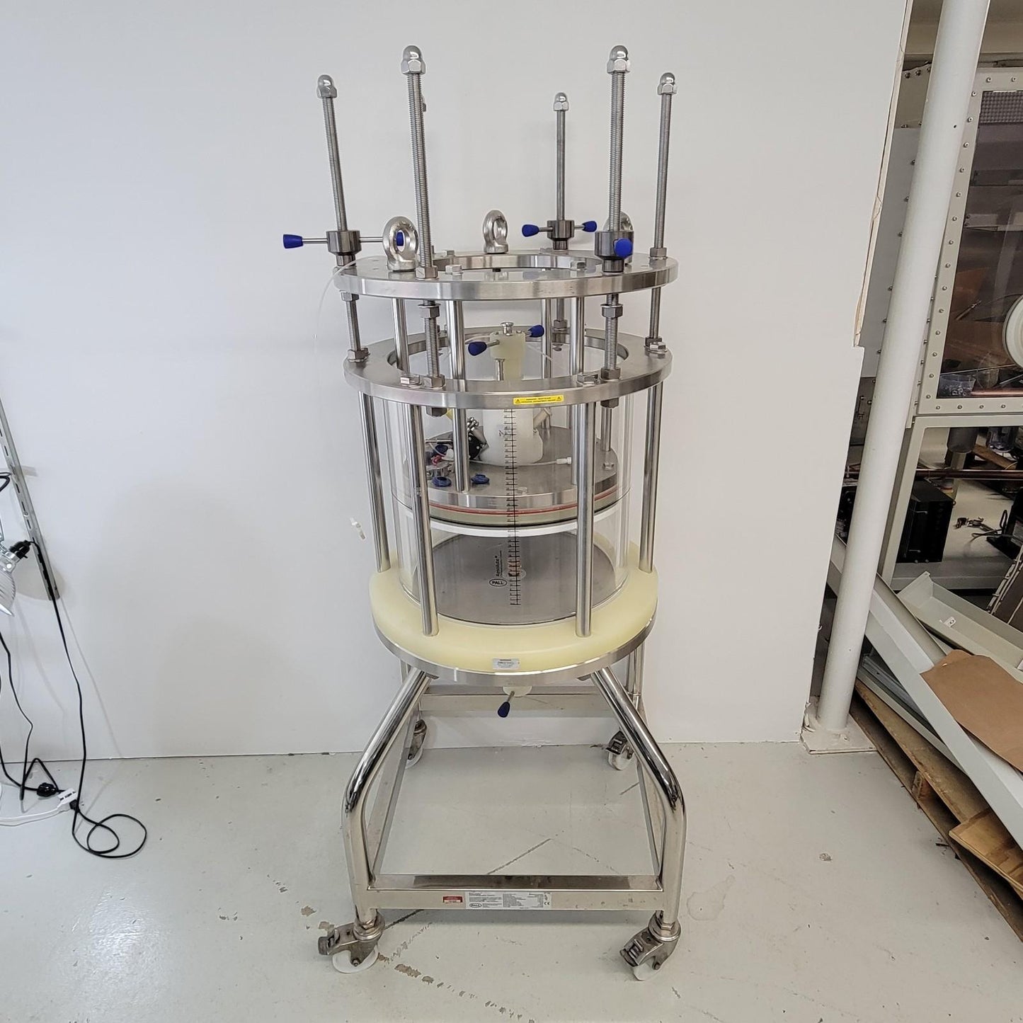 Pall Resolute 450/400 Low Pressure Chromatography Column 3 Bar 63 Liter 2018