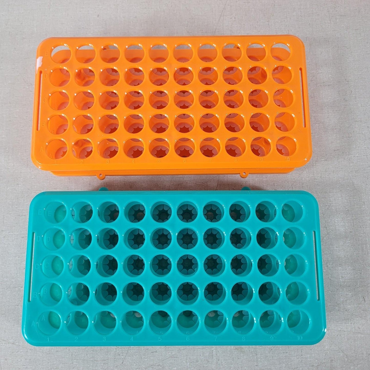 Variety Of Test Tube Vials Holder Racks Centrifuge PCR Wire Plastic Scienceware