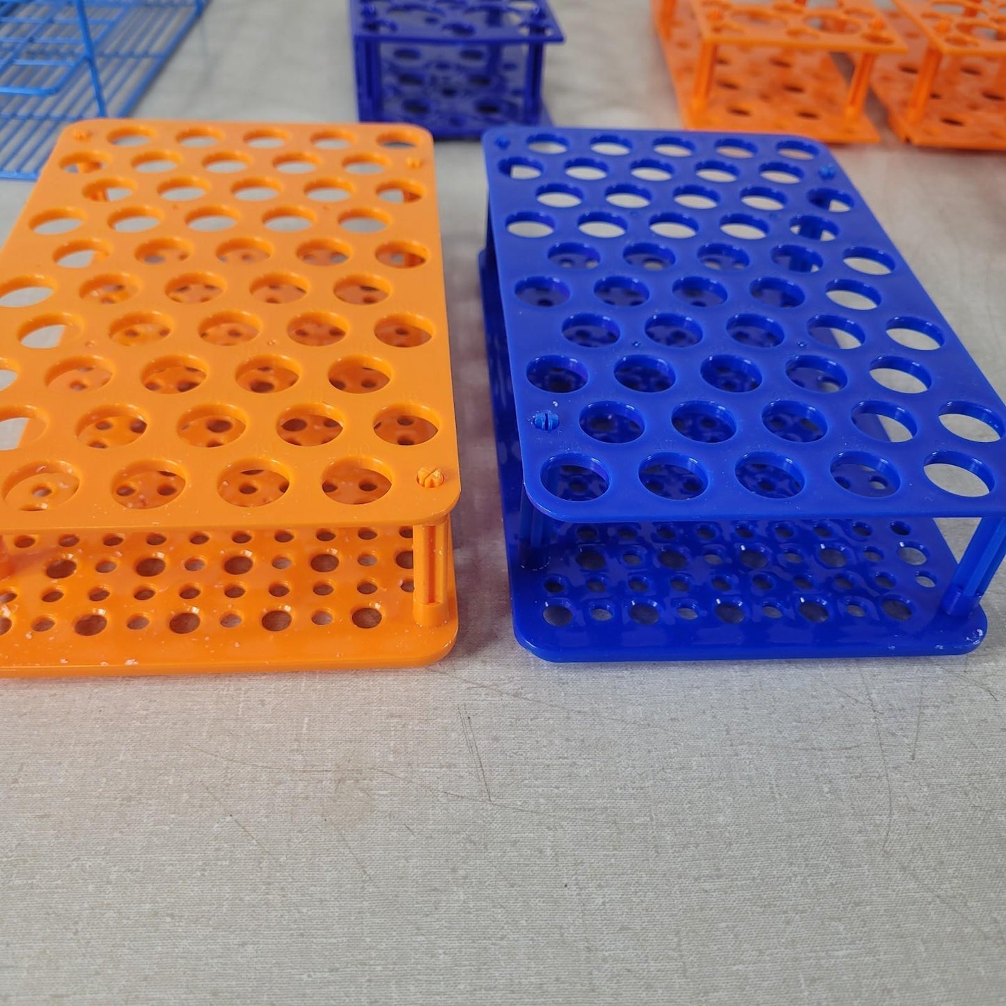 Variety Of Test Tube Vials Holder Racks Centrifuge PCR Wire Plastic Scienceware