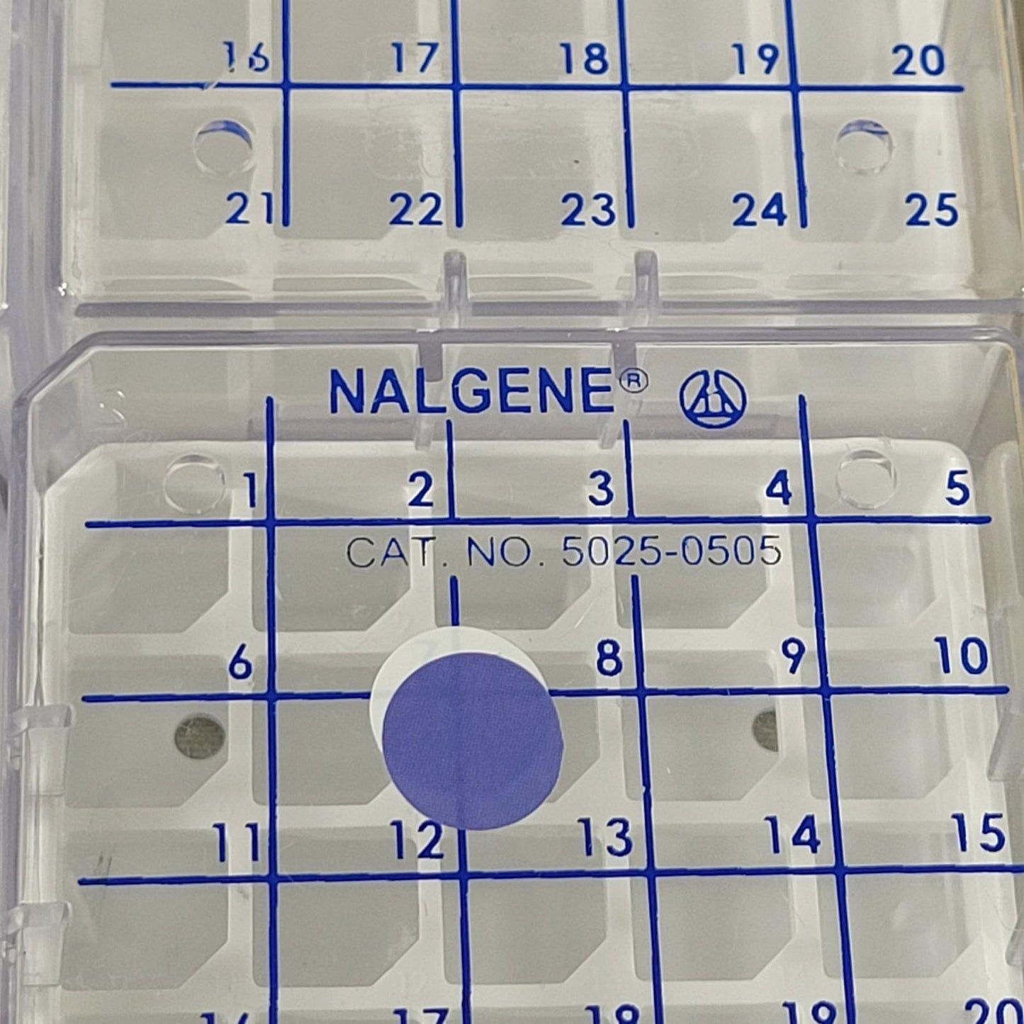 Lot Of 95 Nalgene VWR 5025-0505 CryoBoxes Polycarbonate 25-Place Cryogenic Vials