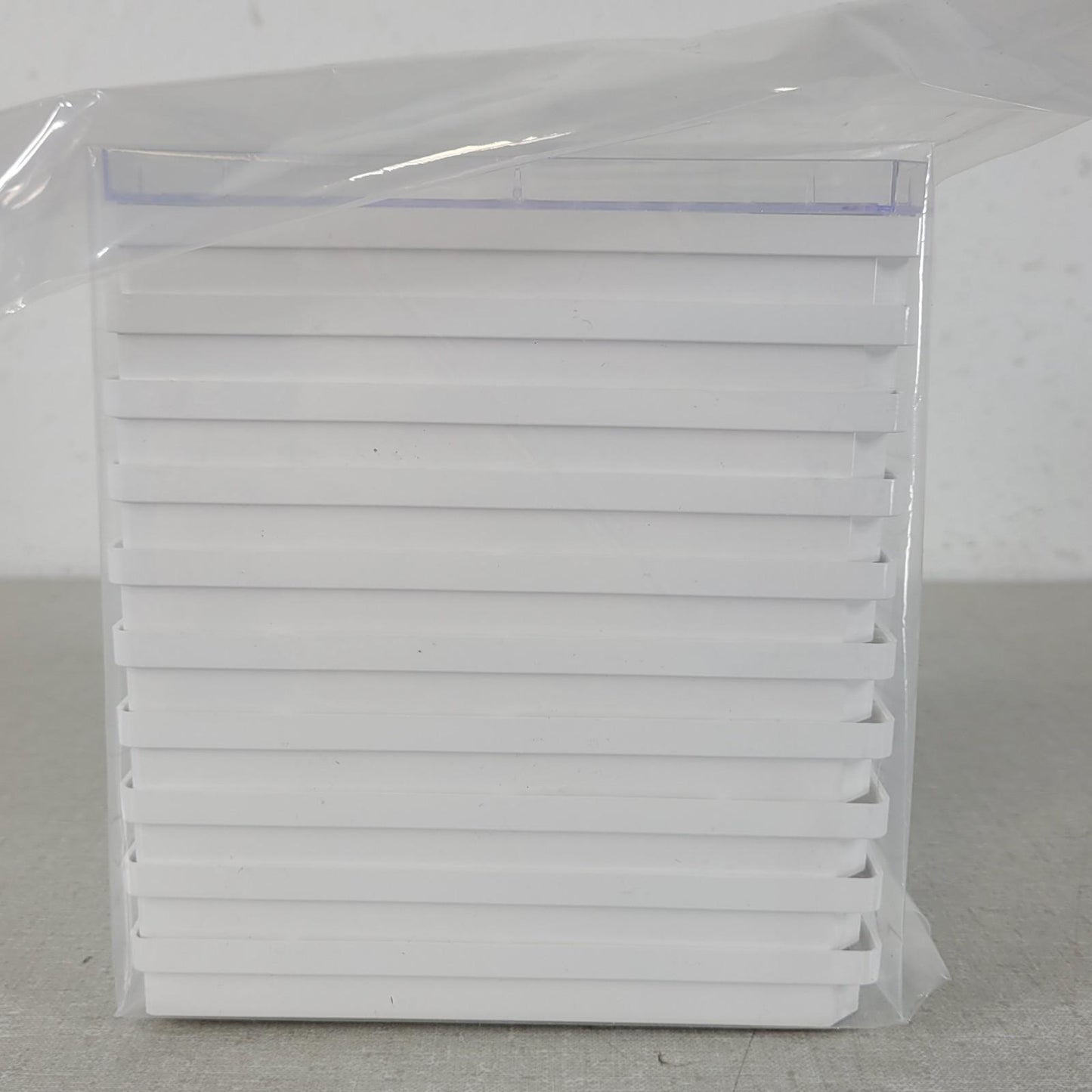 Thermo 265302 96 Well 0.4 ml Well Optical Bottom Plate PolymerBase White 10-Pack
