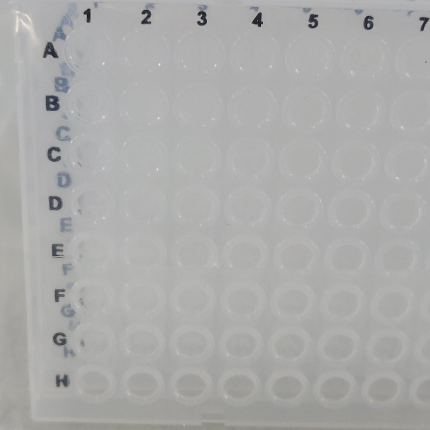 VWR 490003-844 Gene Mate 96 Well Full Skirted Low Profile 0.1 ml Natural 8 Pack