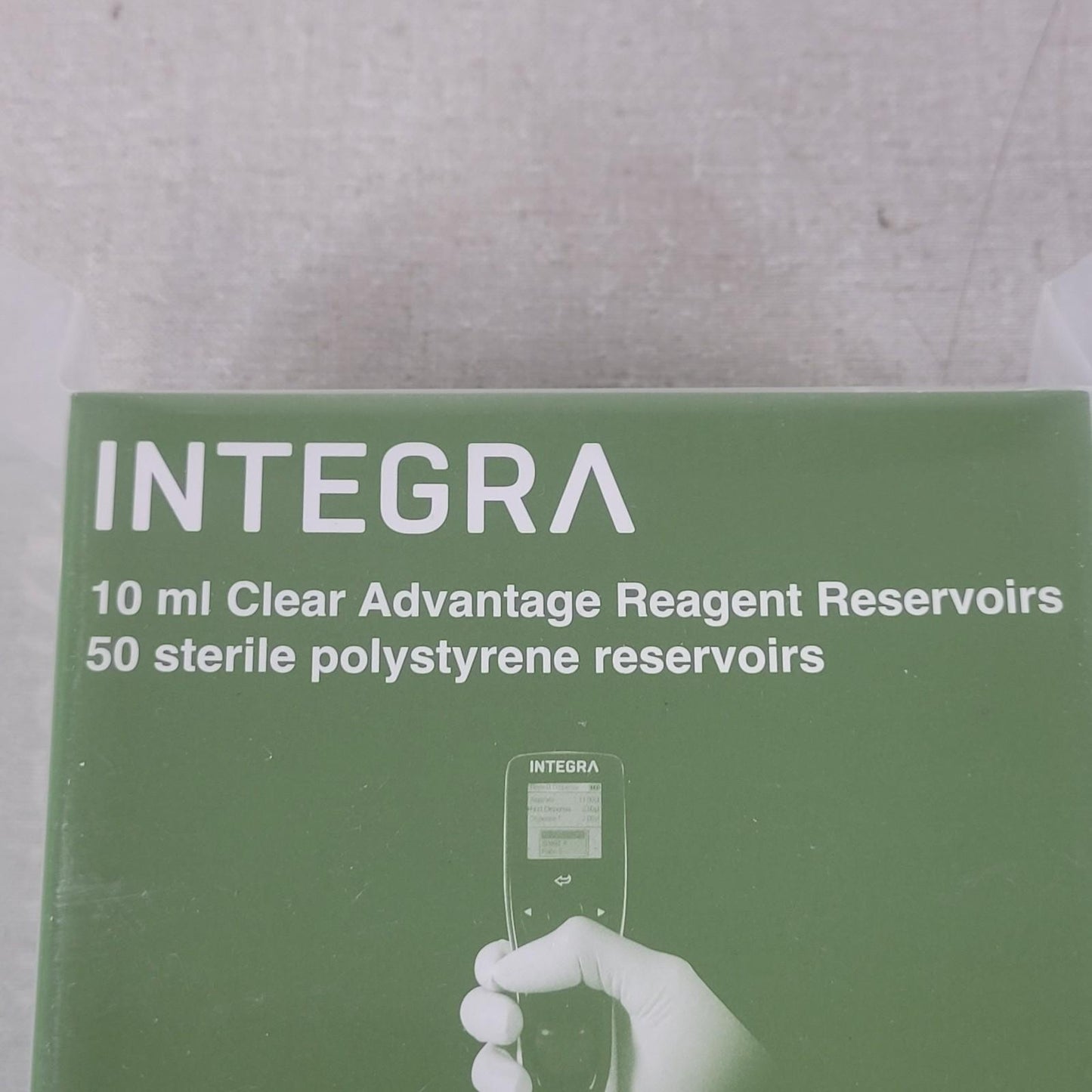 Integra 4332 10ml Clear Advantage Reagent Reservoirs 50 Polystyrene Reservoirs
