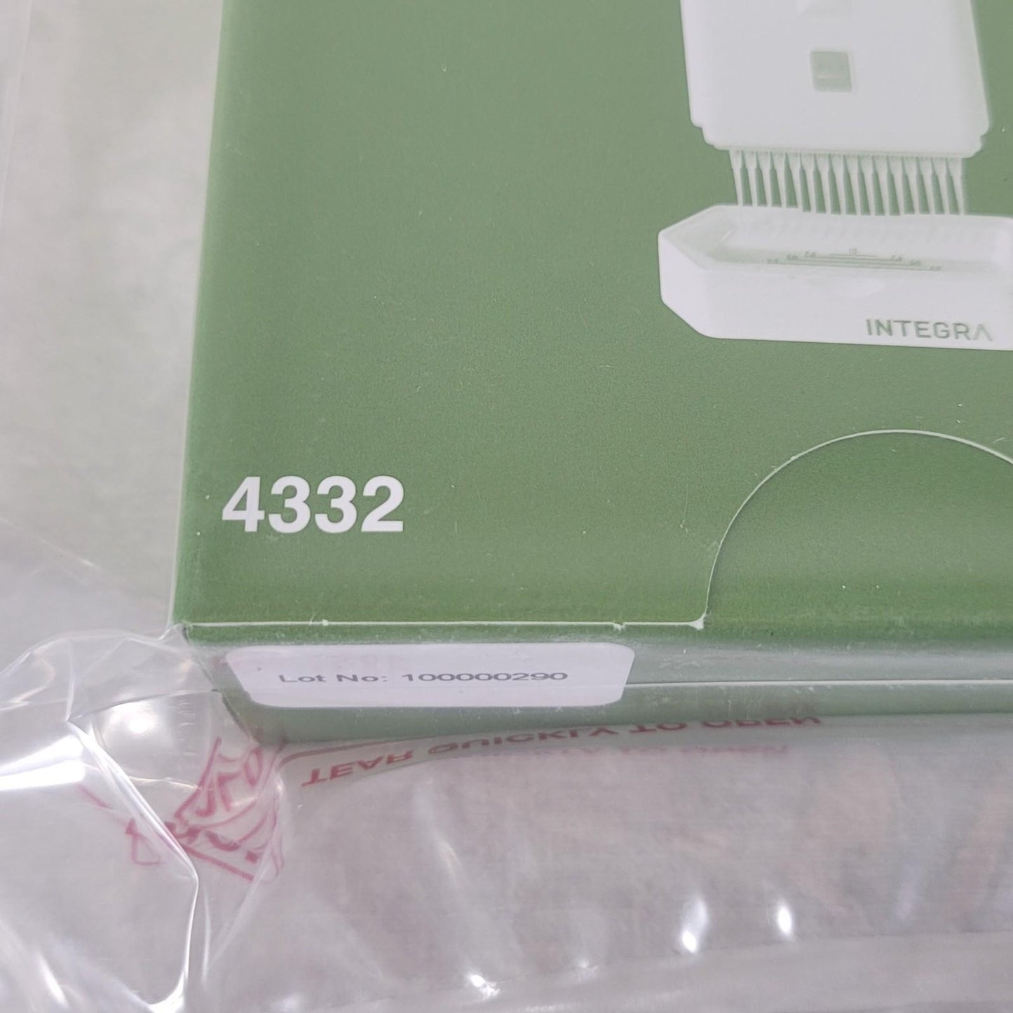 Integra 4332 10ml Clear Advantage Reagent Reservoirs 50 Polystyrene Reservoirs