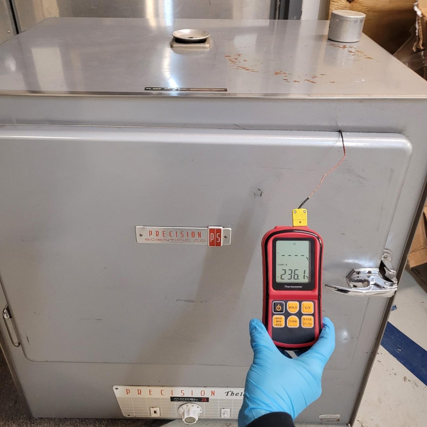 TESTED Precision Thelco 28 31544 Laboratory Oven Incubator Convection 200°C 240V