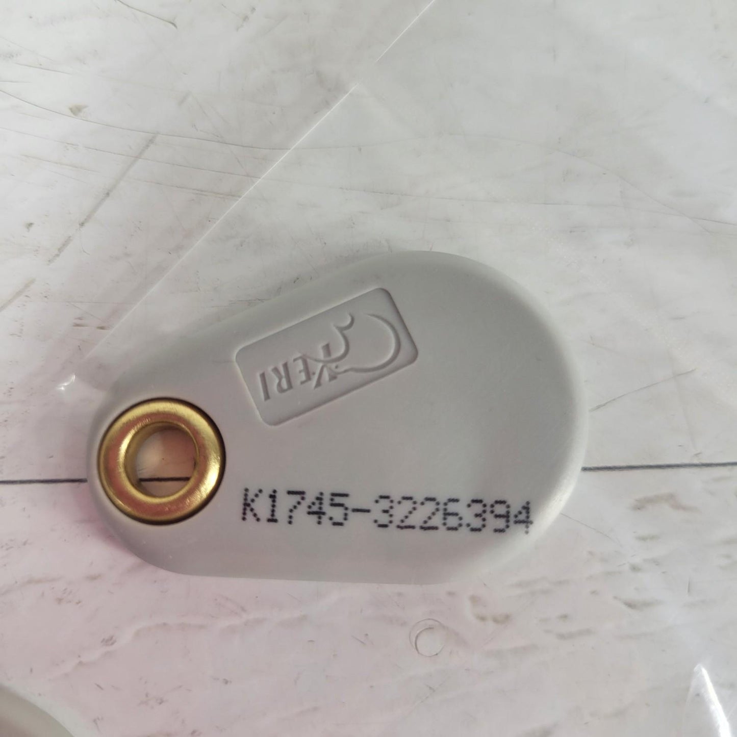 *Lot of 10* Keri PKT-10X Keri MS Proximity Key Tag Fob Keyless Access Keyset