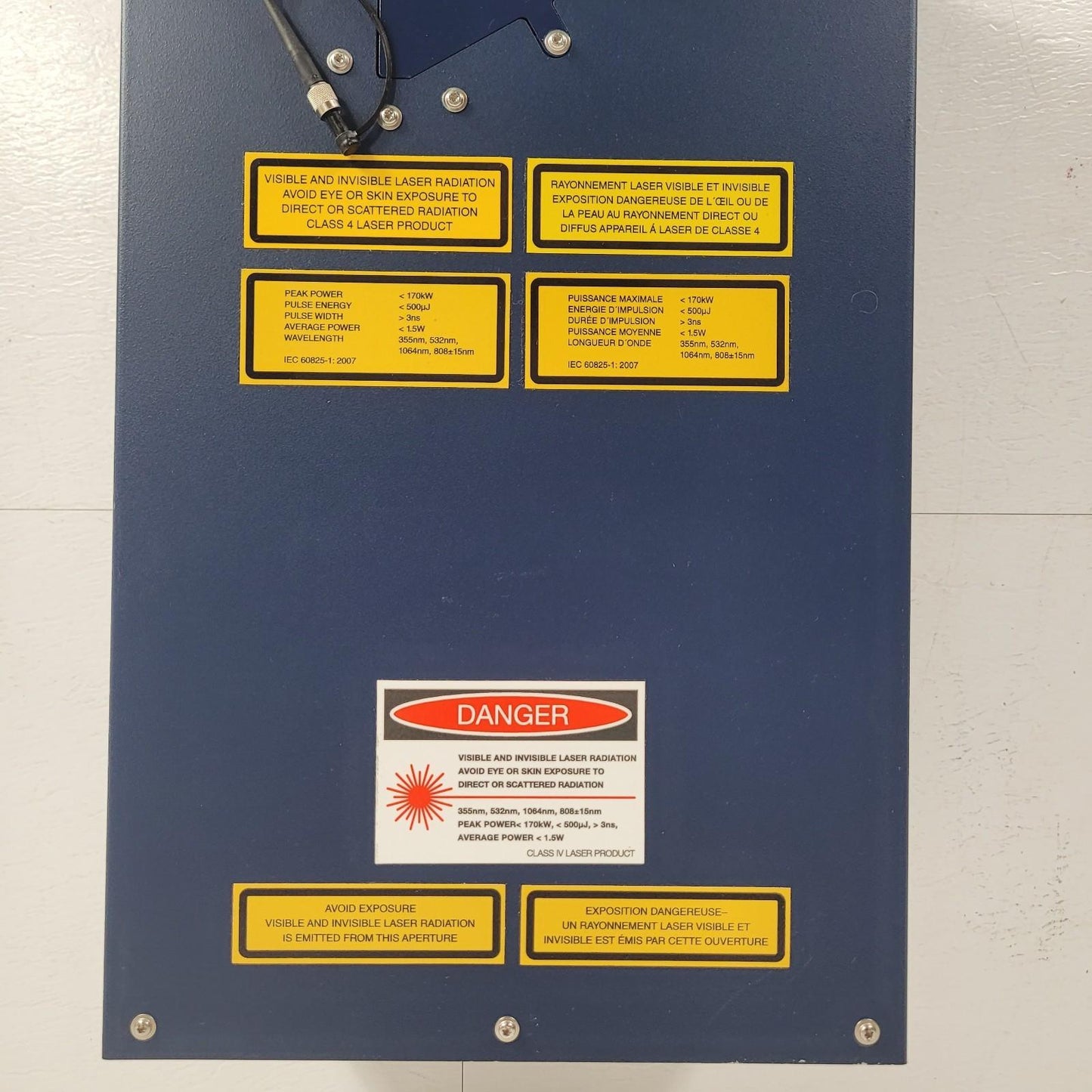 Bruker Smartbeam Laser DPSS MBT 100-240V  1.5W 355-1064nm 1834399 MALDI Biotyper