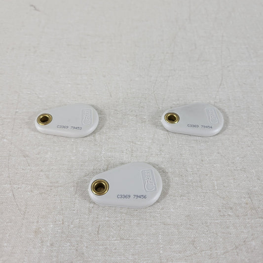 *Lot of 3* Keri Systems PKT-10 (C5) Proximity Key-tag Fob Keyless Access C