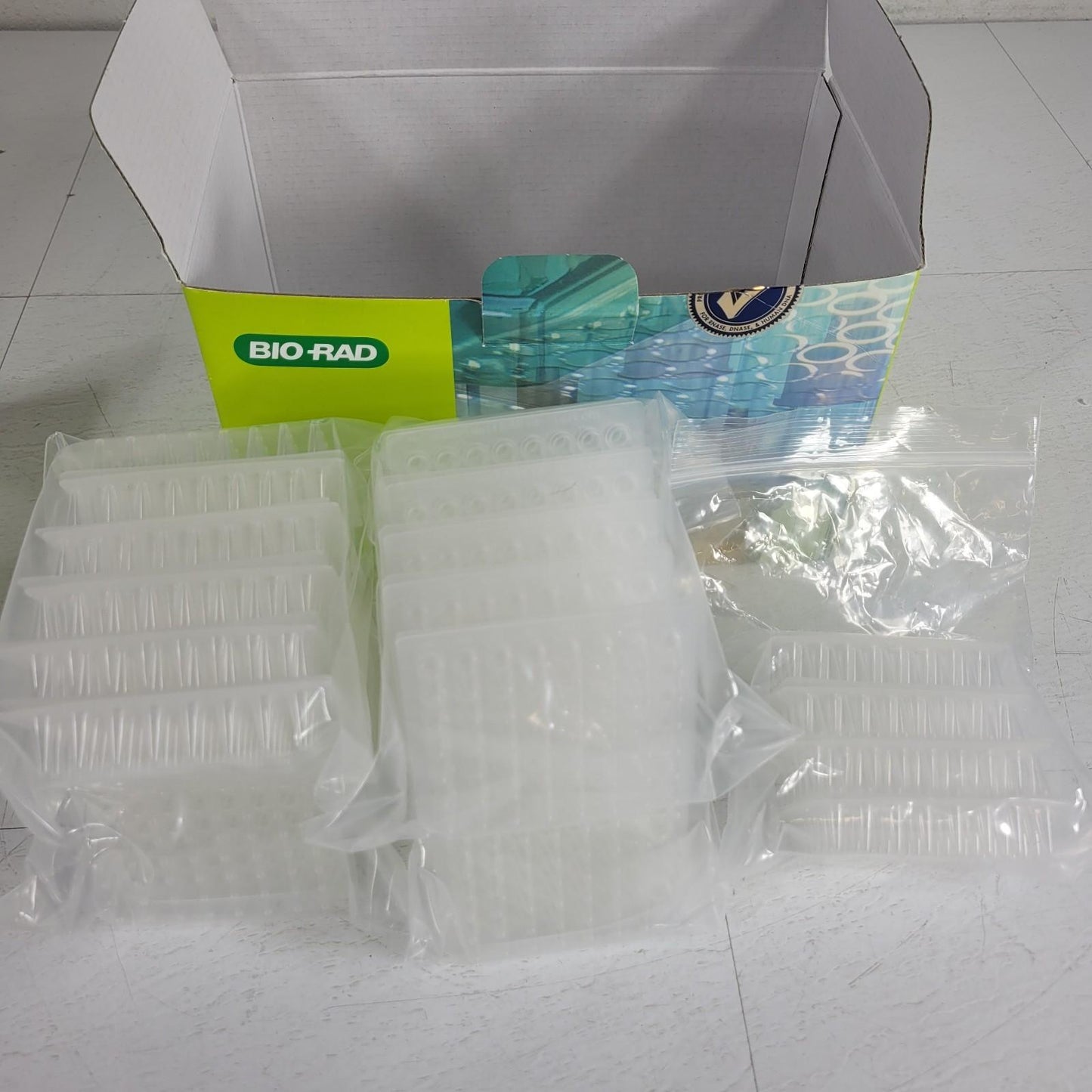 Bio-Rad MLL4801 Multiplate PCR Plates Unskirted Low Profile Clear  48-Well 45 Ct