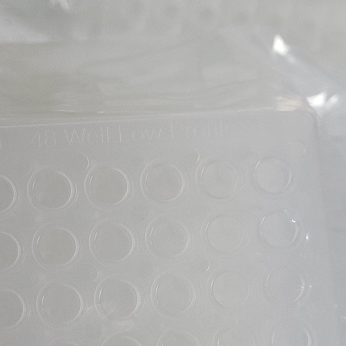 Bio-Rad MLL4801 Multiplate PCR Plates Unskirted Low Profile Clear  48-Well 45 Ct