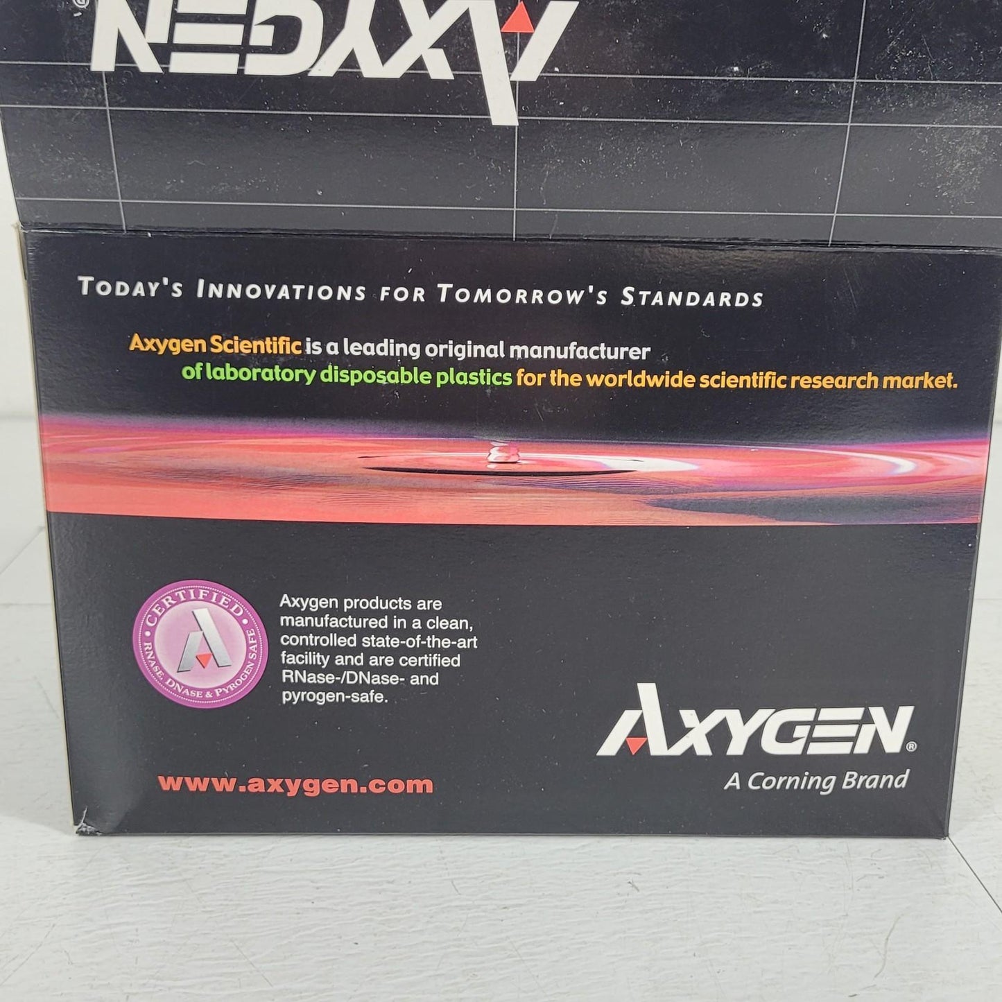 Axygen MCT-200-C-S 2.0mL Microtubes Clear Homo-polymer Boil-Proof 5 Bags Of 50