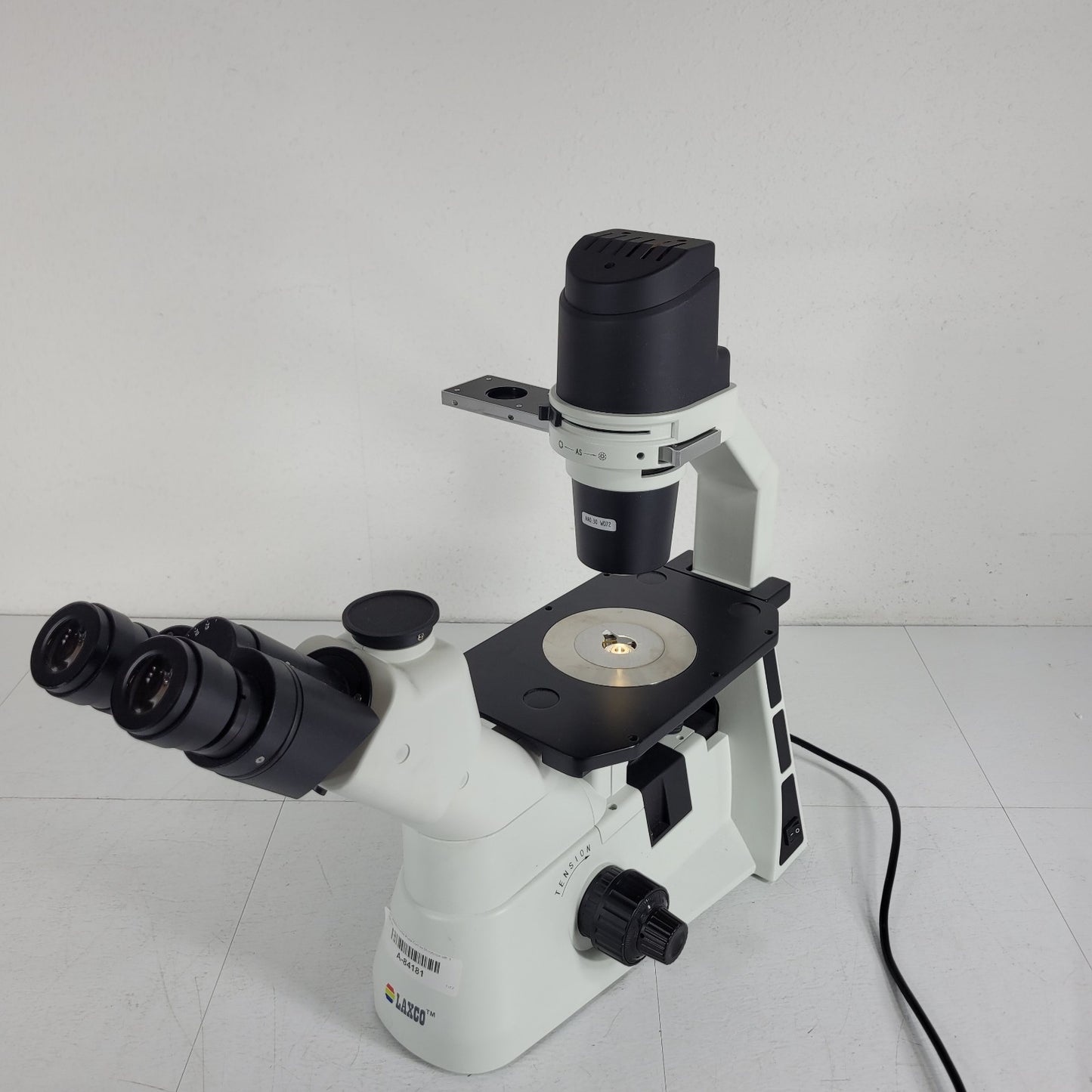 Laxco LMI3-PH4 Inverted Phase Contrast Microscope 3 Objectives PL10X/22 LMI-3000