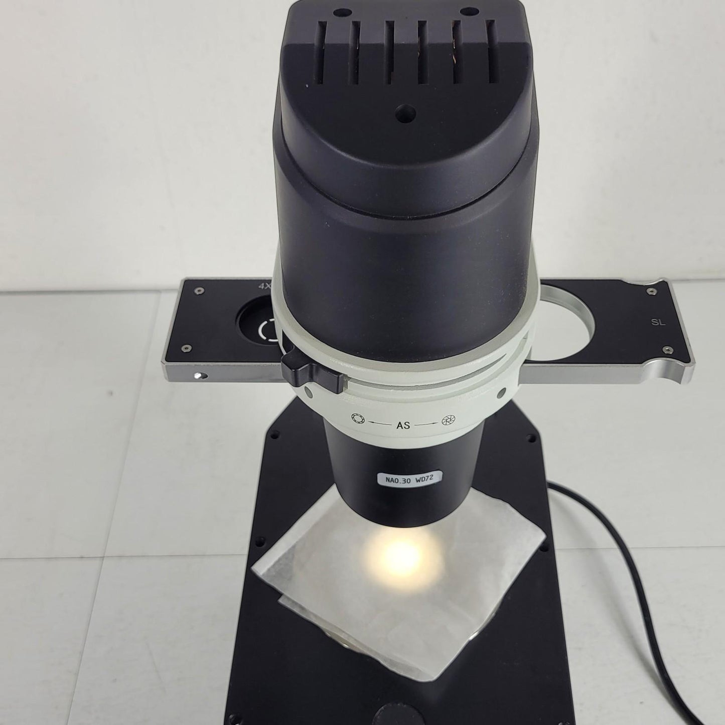 Laxco LMI3-PH4 Inverted Phase Contrast Microscope 3 Objectives PL10X/22 LMI-3000
