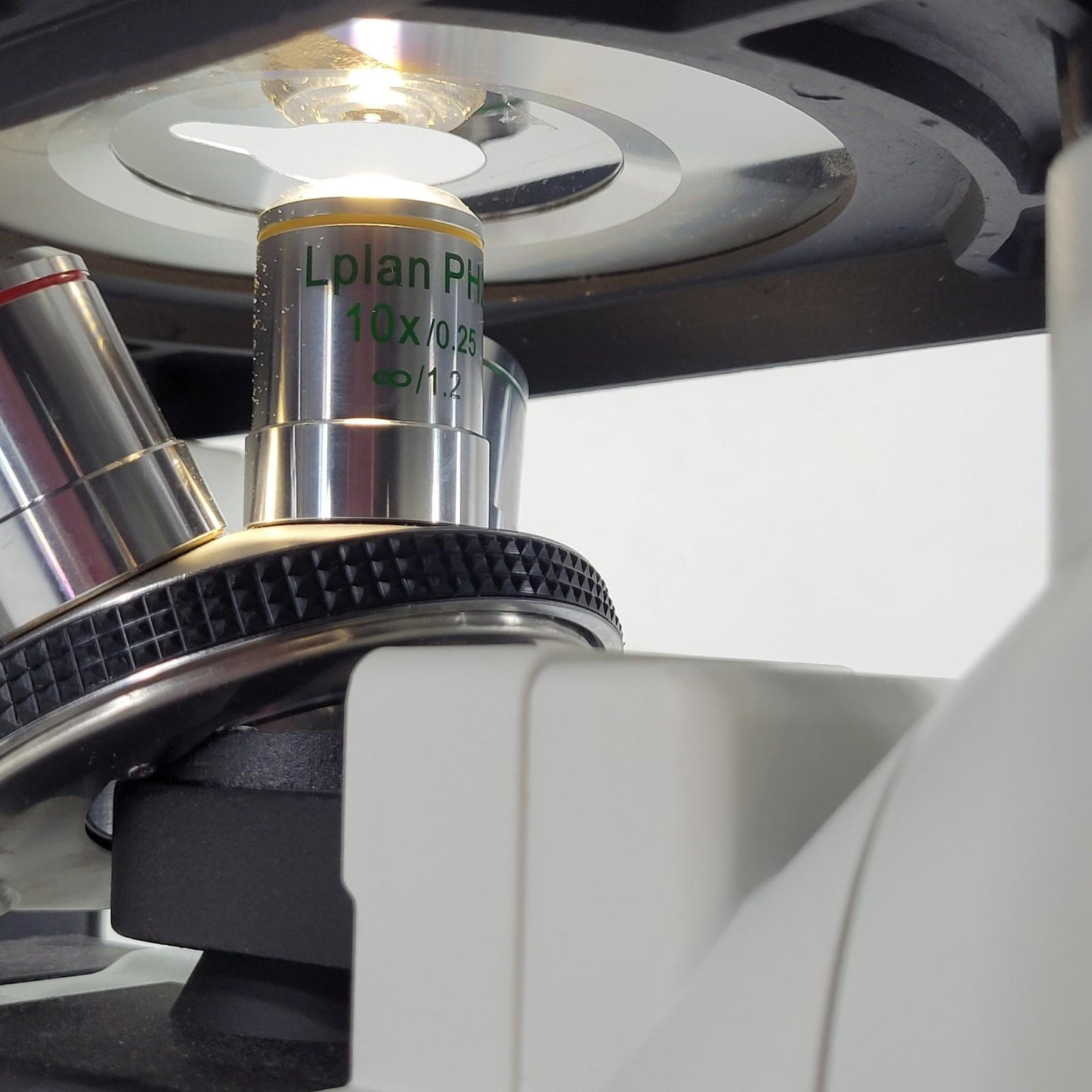 Laxco LMI3-PH4 Inverted Phase Contrast Microscope 3 Objectives PL10X/22 LMI-3000