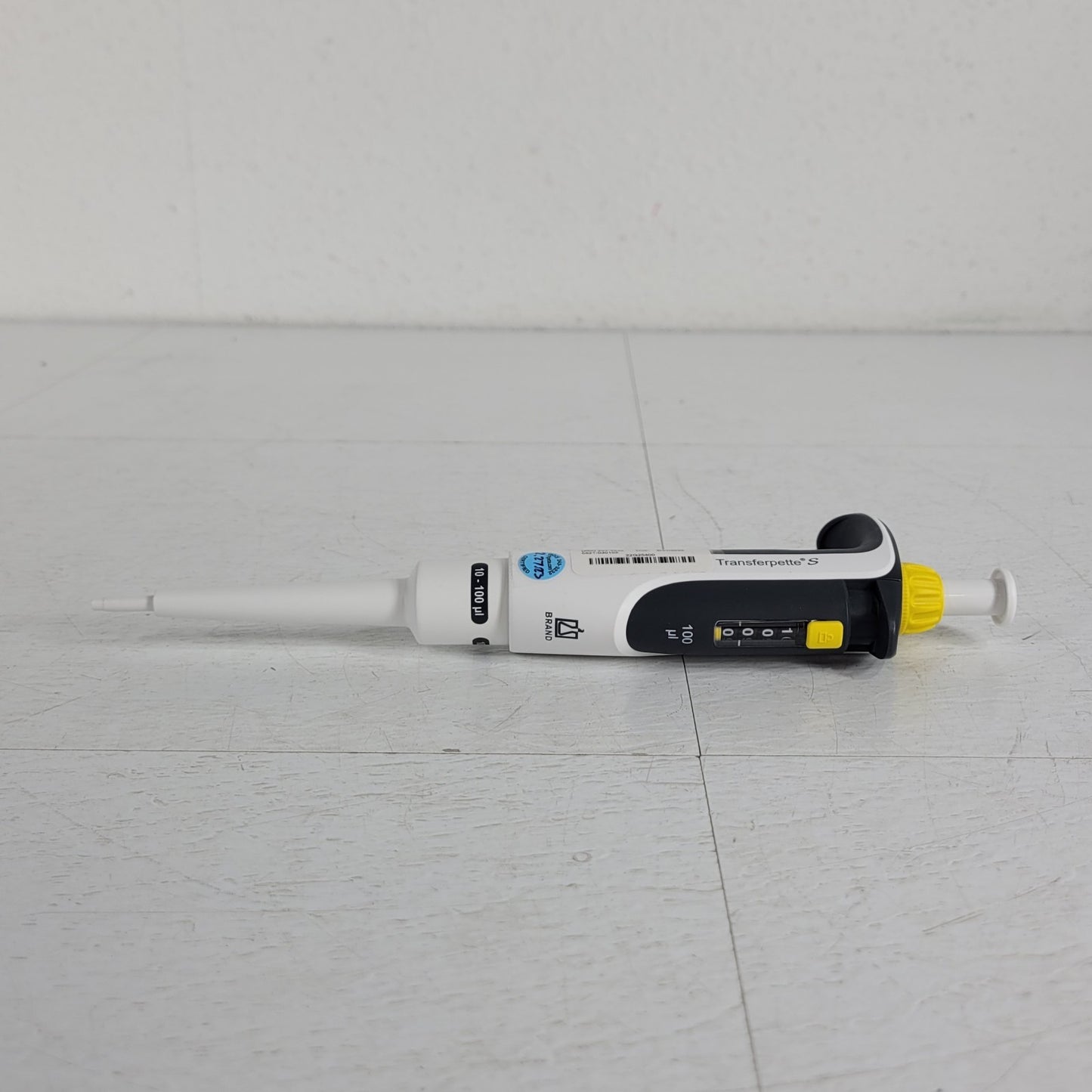 Brandtech 705874 Transferpette S Adjustable Volume Pipette 10-100µL DE-M