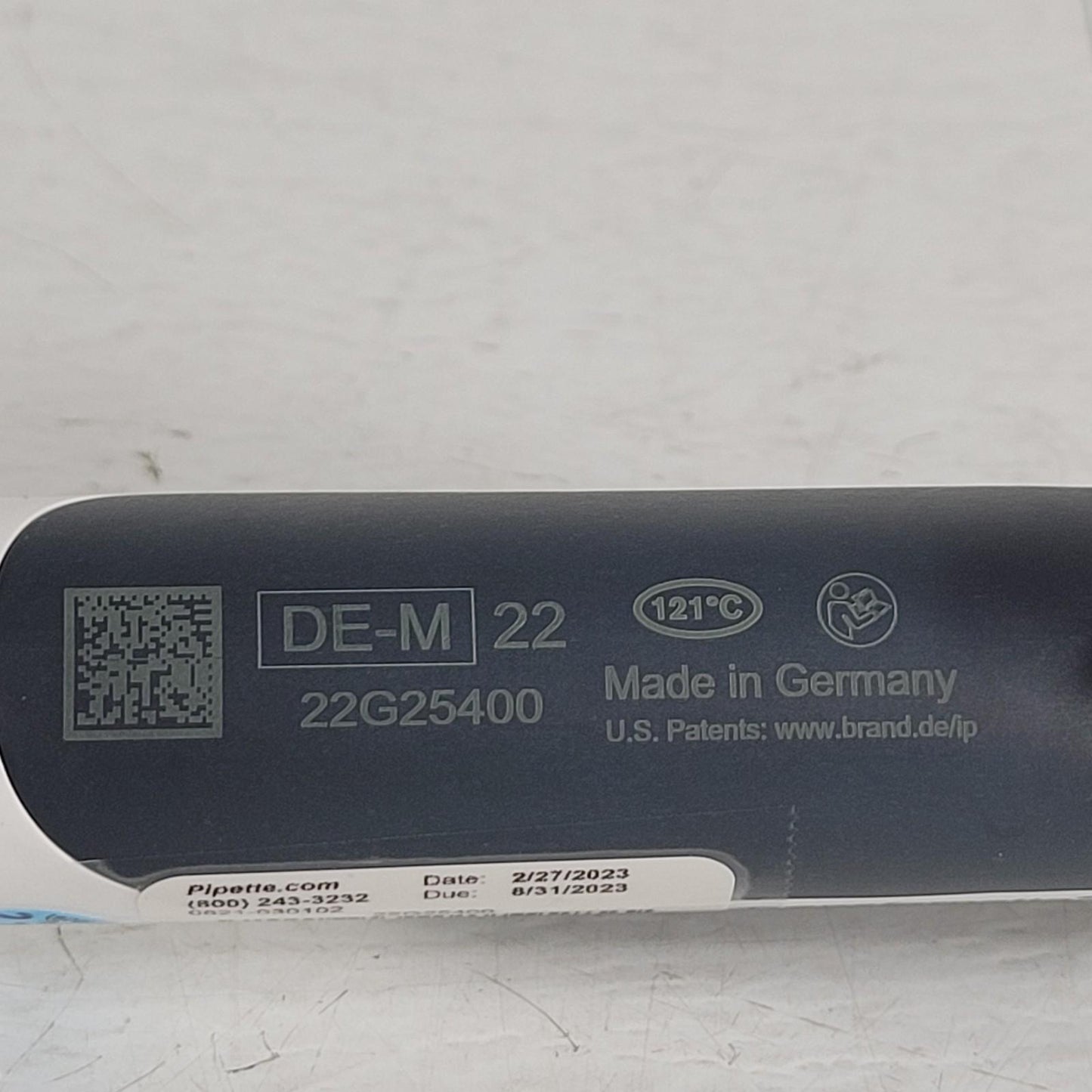 Brandtech 705874 Transferpette S Adjustable Volume Pipette 10-100µL DE-M