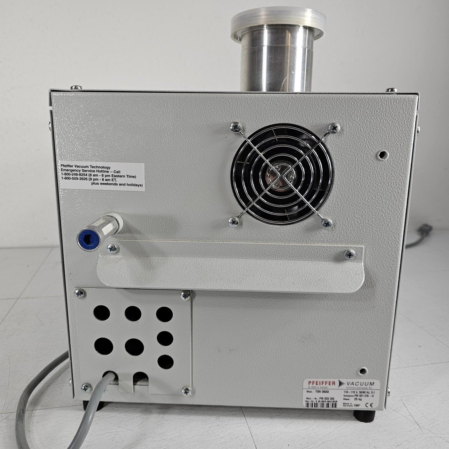 *Tested To 1E-6 Torr* Pfeiffer TSH 065D Turbomolecular Turbo Pumping Station