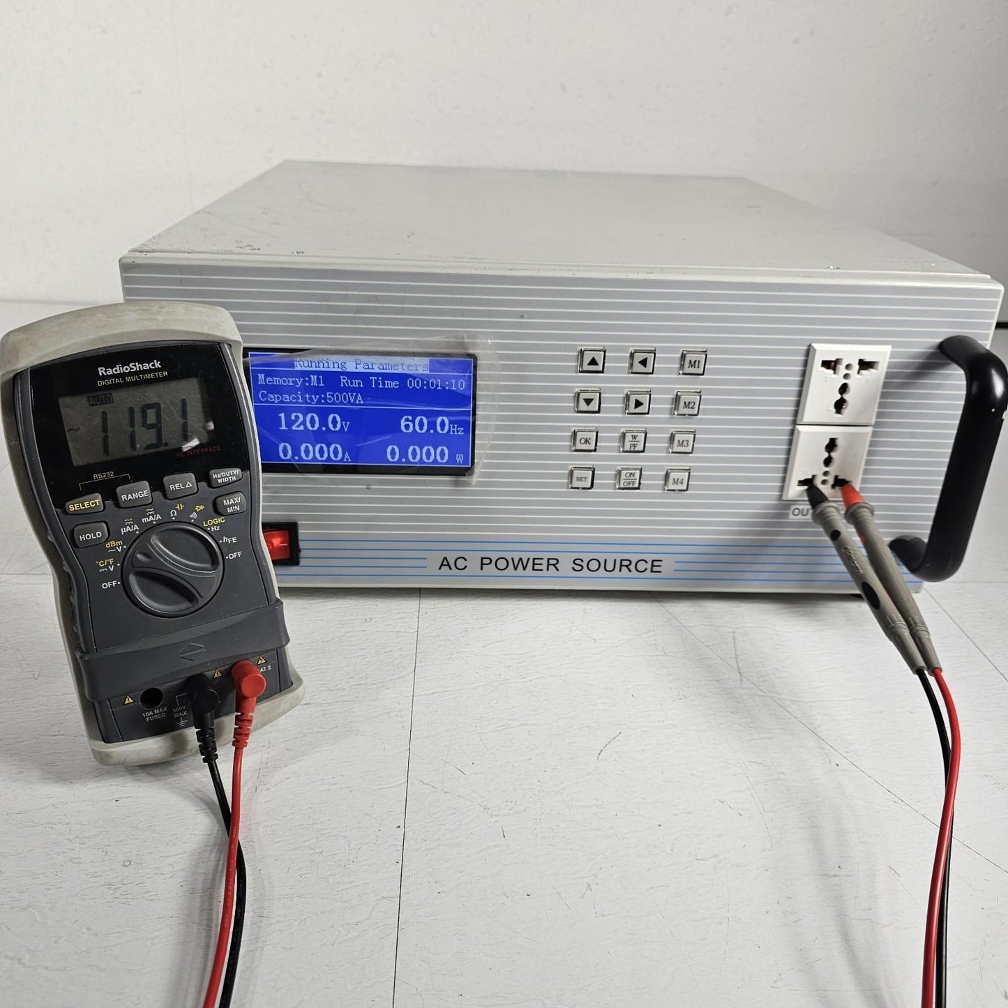 *Tested* GoHz AC POWER SOURCE HZ-60-500W 220V 1P2W Input 0-300V 0-400Hz Output