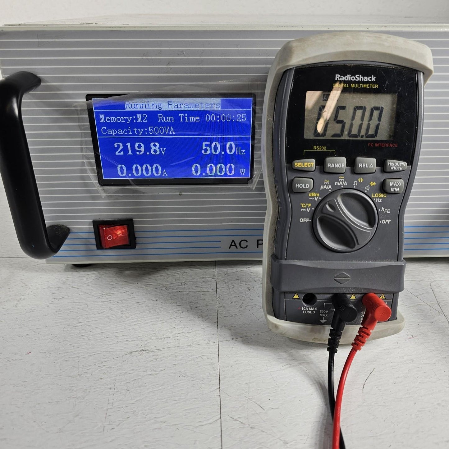 *Tested* GoHz AC POWER SOURCE HZ-60-500W 220V 1P2W Input 0-300V 0-400Hz Output