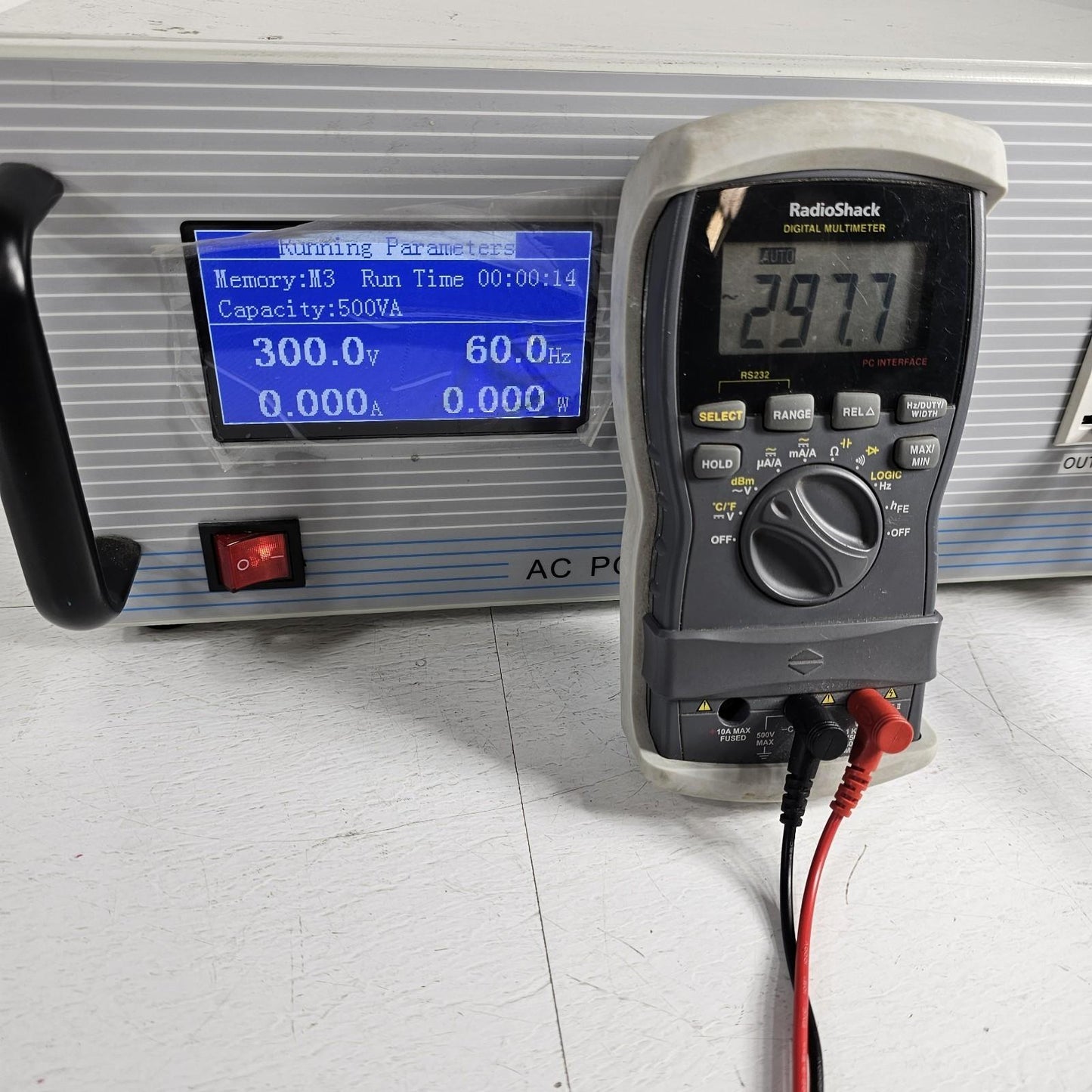 *Tested* GoHz AC POWER SOURCE HZ-60-500W 220V 1P2W Input 0-300V 0-400Hz Output