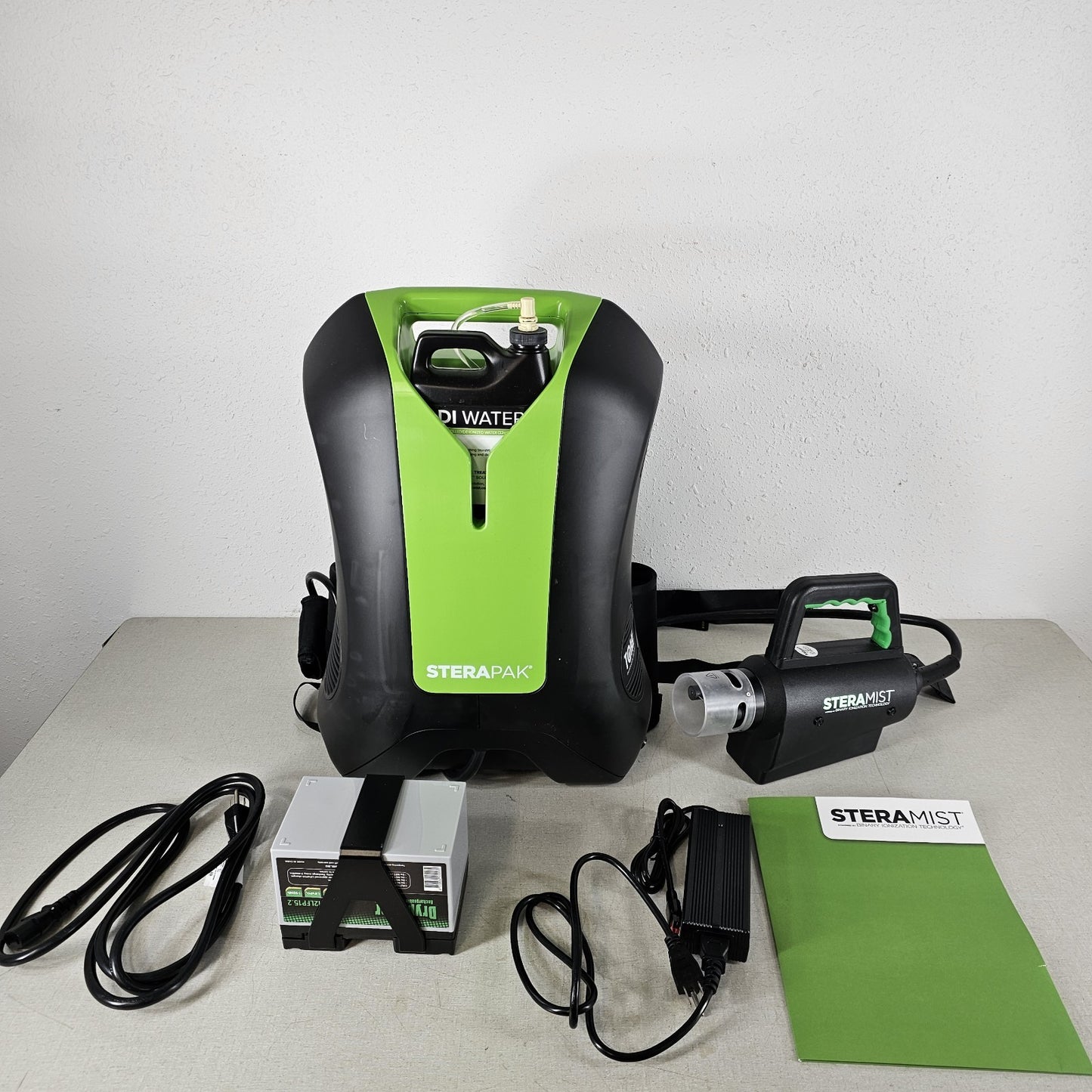 *TESTED* TOMI SteraMist SteraPak S-PAK-100 Mobile Disinfectant Sprayer Decontam