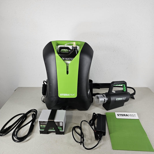 *TESTED* TOMI SteraMist SteraPak S-PAK-100 Mobile Disinfectant Sprayer Decontam