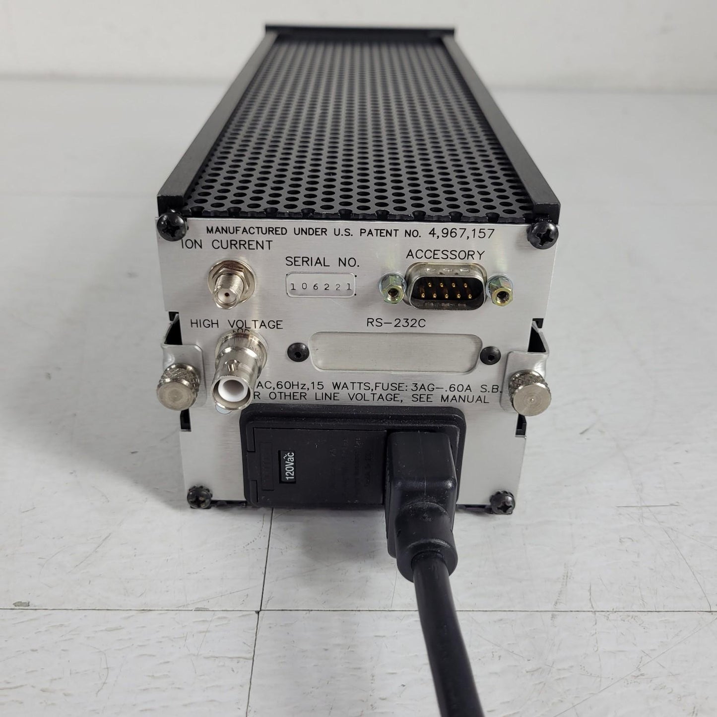 MKS HPS 421 Cold Cathode Ionization Gauge Micro Controller Vacuum Sensor UHV