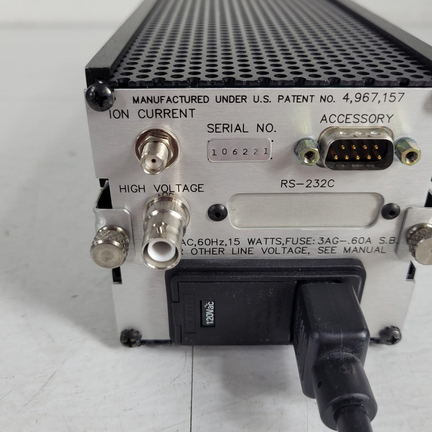 MKS HPS 421 Cold Cathode Ionization Gauge Micro Controller Vacuum Sensor UHV
