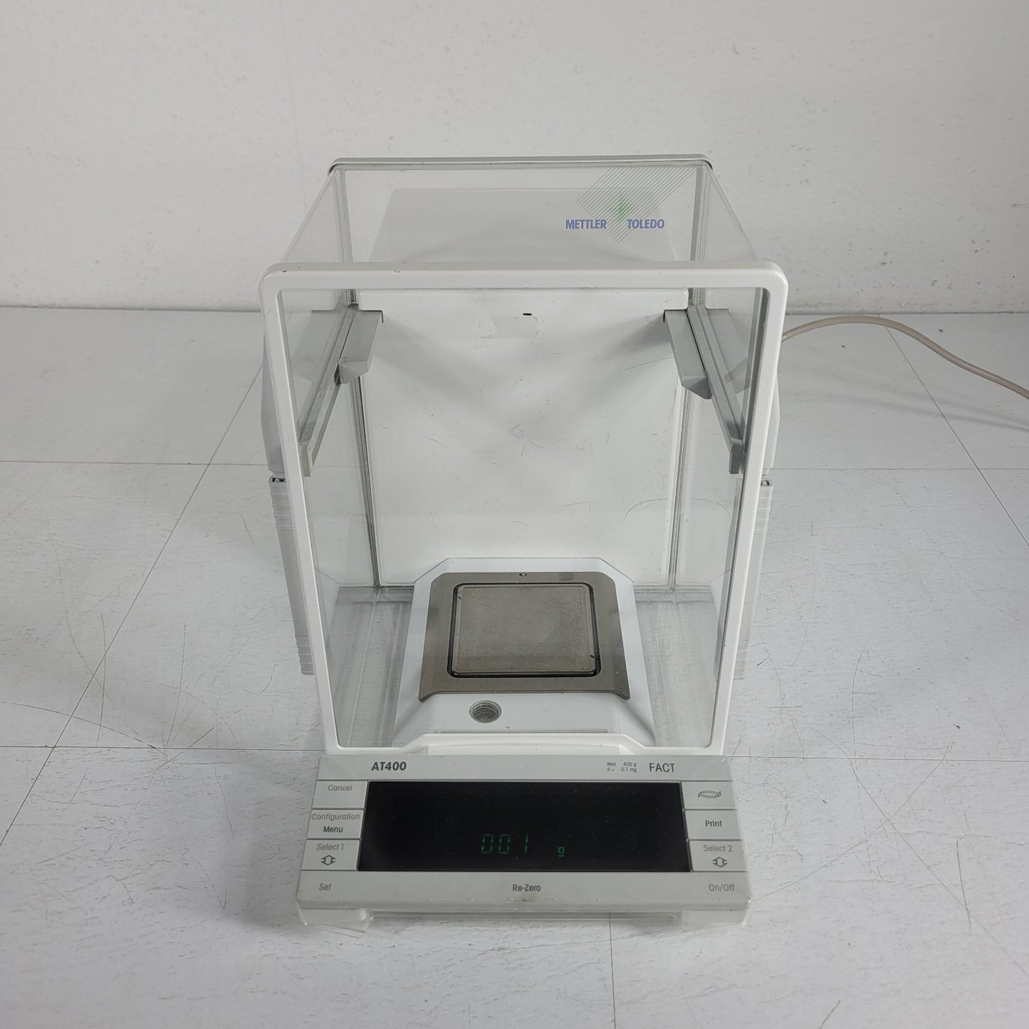 Mettler Toledo AT400 Electronic Analytical Balance 405g d=0.1mg w/ AutoCal