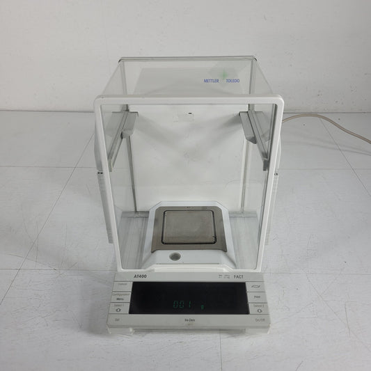 Mettler Toledo AT400 Electronic Analytical Balance 405g d=0.1mg w/ AutoCal