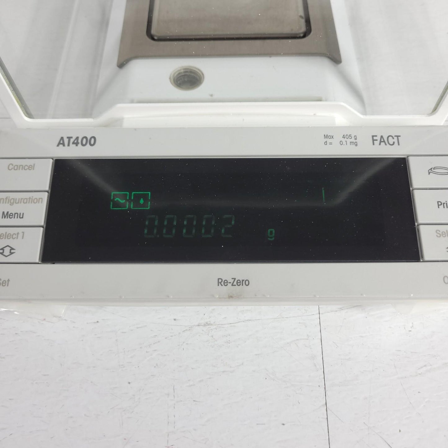 Mettler Toledo AT400 Electronic Analytical Balance 405g d=0.1mg w/ AutoCal