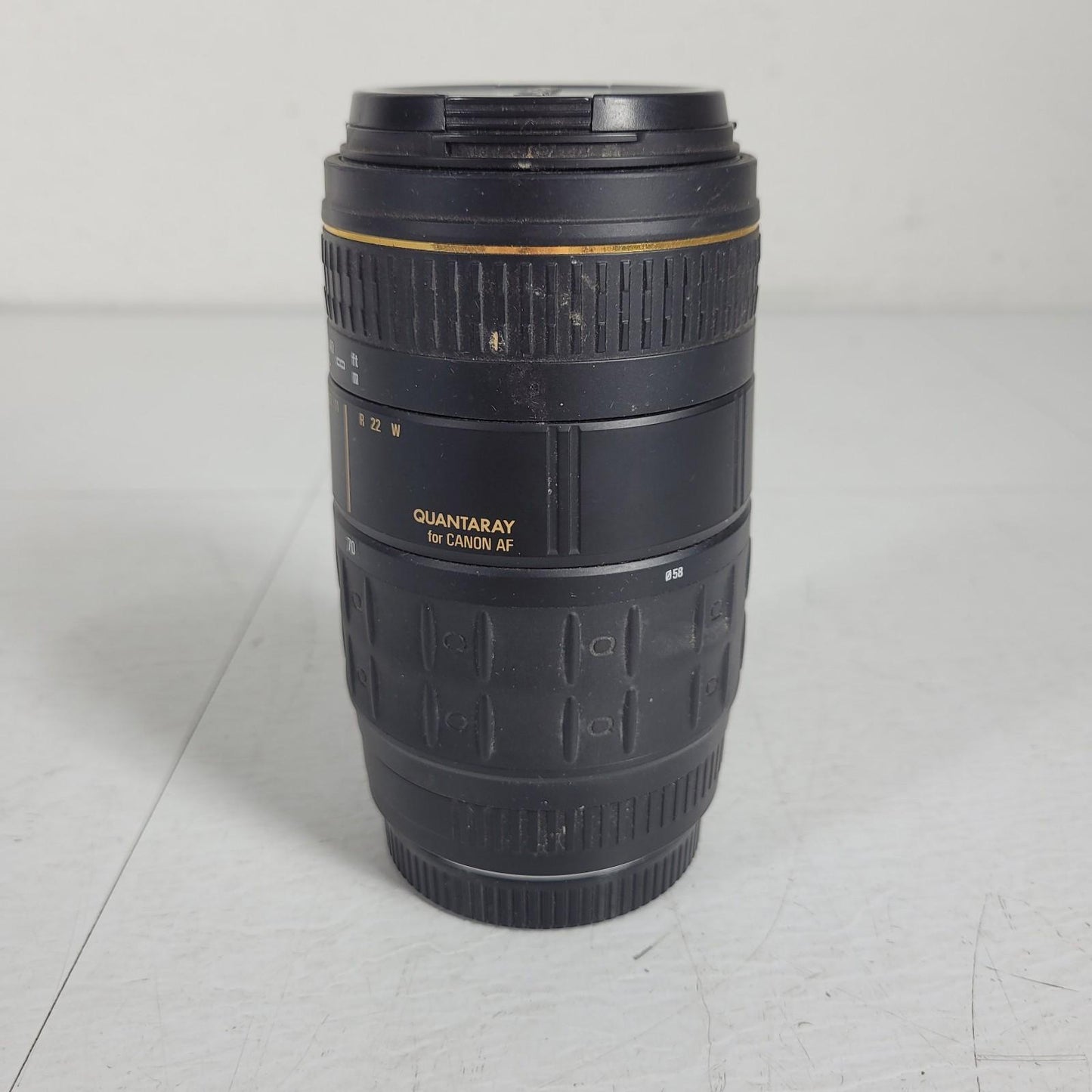 Quantaray LDO Macro Telephoto Zoom Lens 70-300 mm 1/4–5.6 for Canon AF