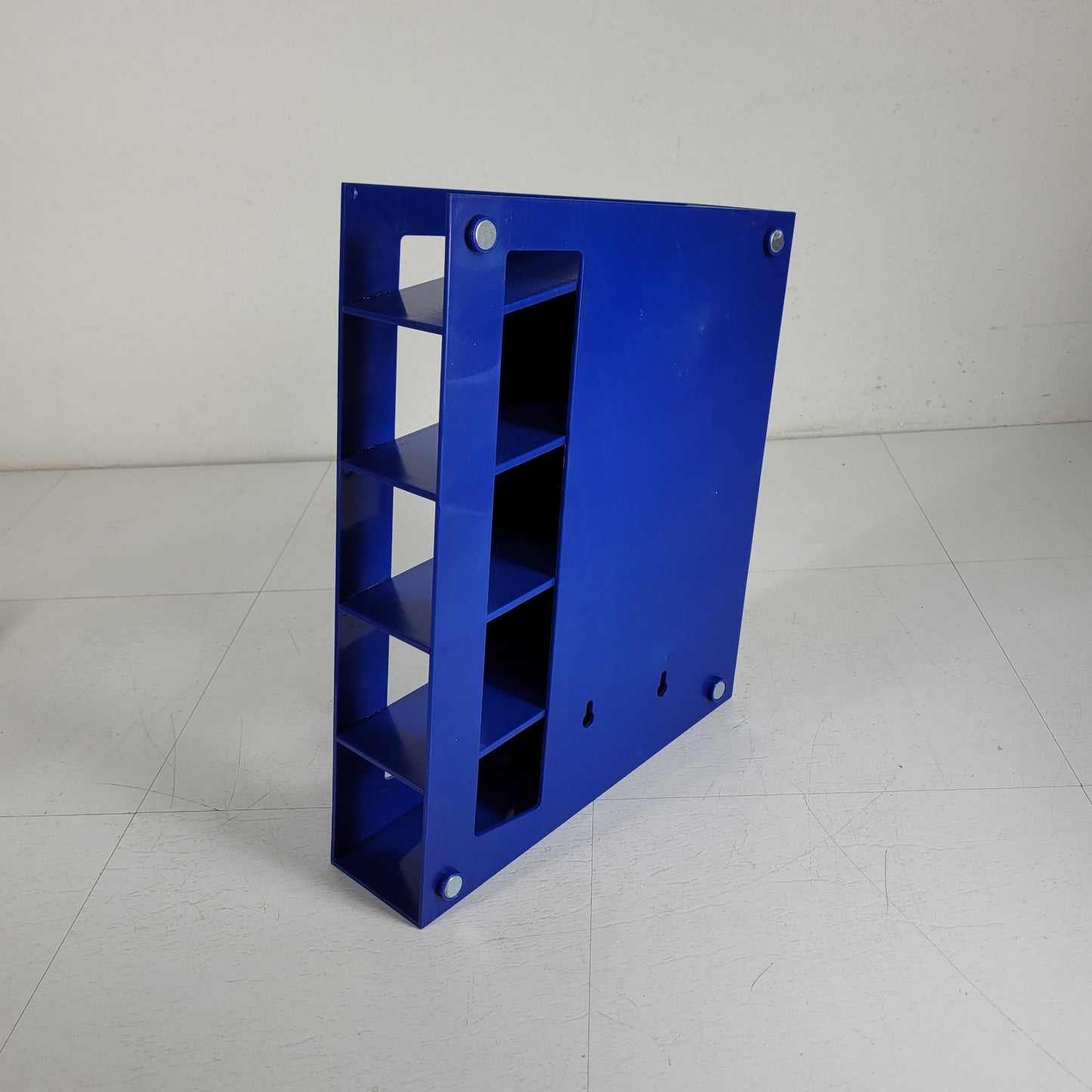 VEEGEE HS20612M Pippette Rack Blue ABS w/magnets for 450mm Pippettes