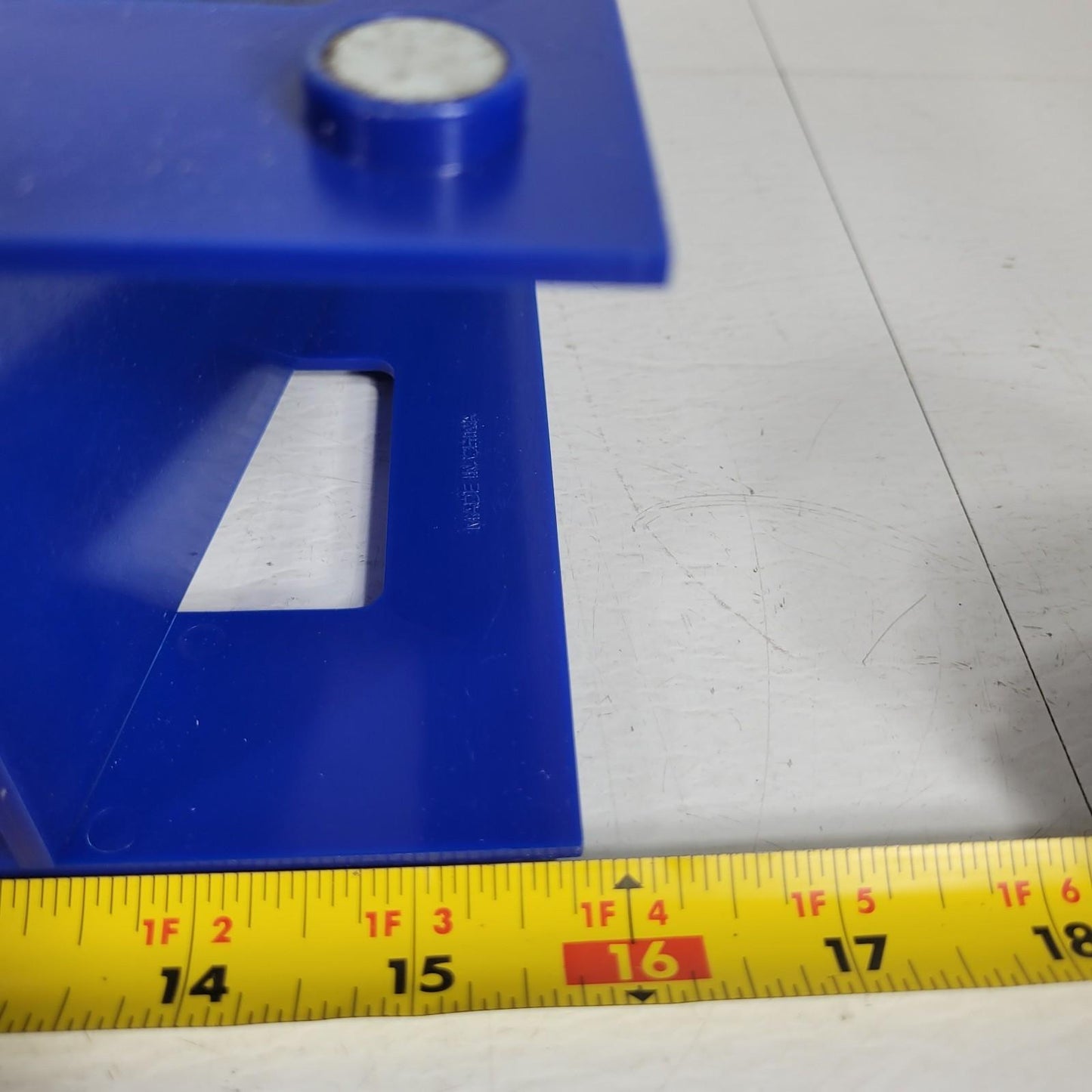 VEEGEE HS20612M Pippette Rack Blue ABS w/magnets for 450mm Pippettes
