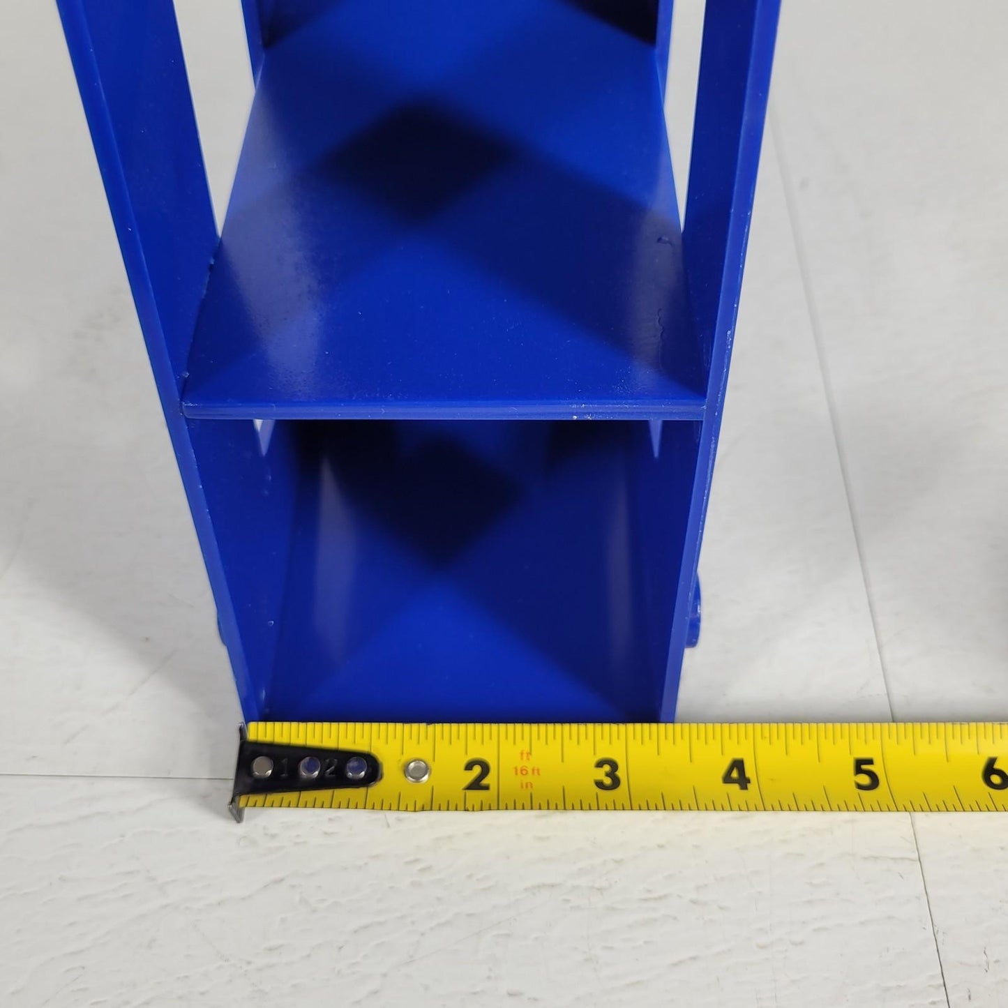 VEEGEE HS20612M Pippette Rack Blue ABS w/magnets for 450mm Pippettes