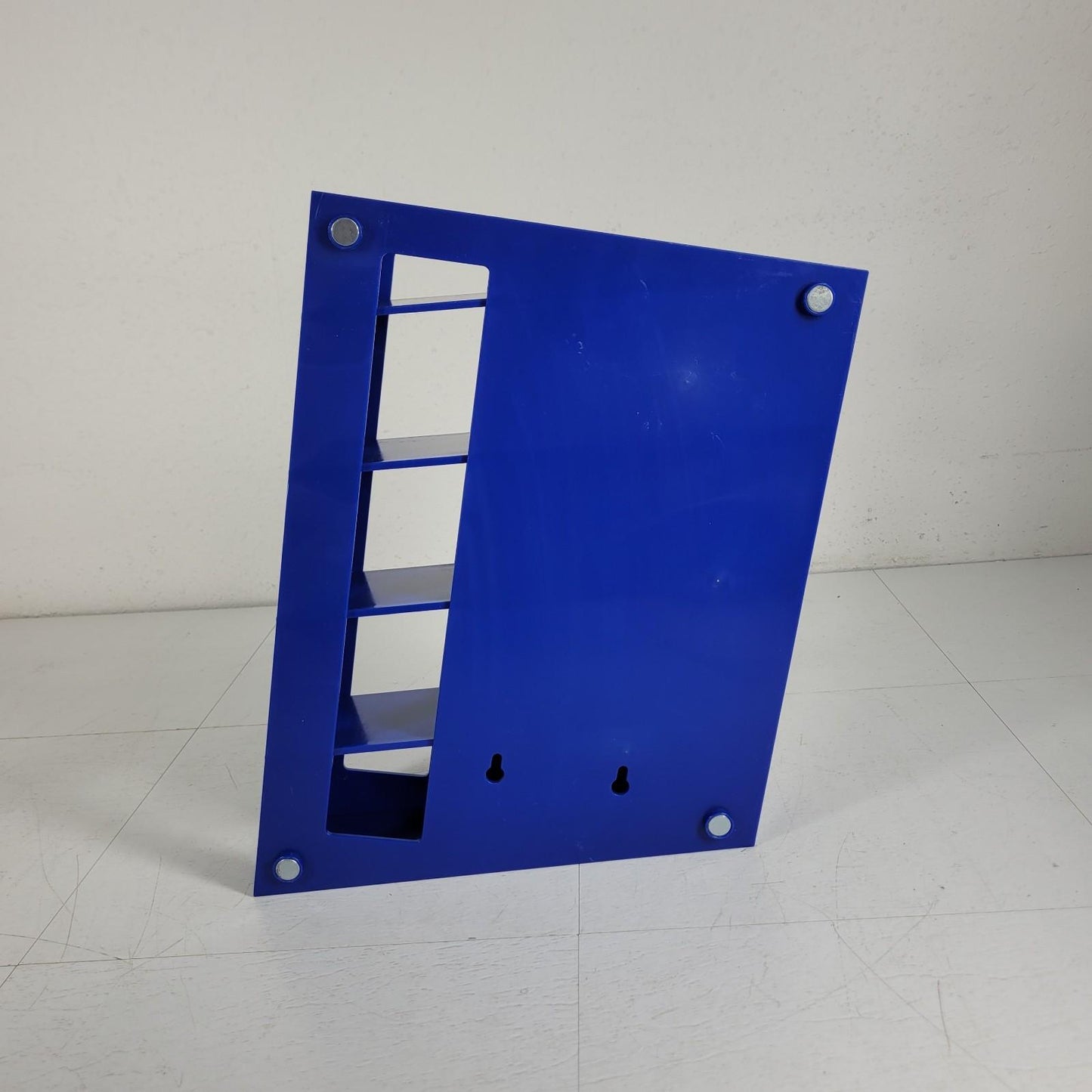 VEEGEE HS20612M Pippette Rack Blue ABS w/magnets for 450mm Pippettes