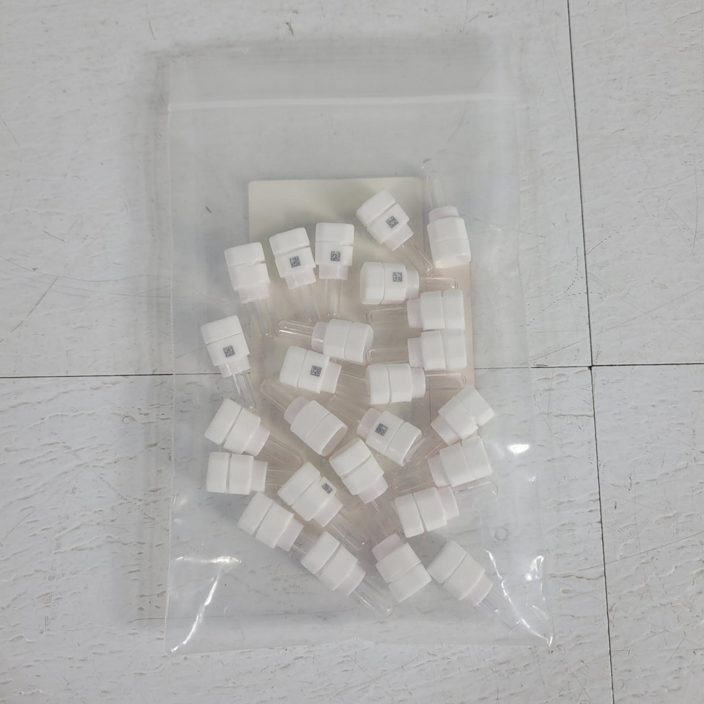 *Lot of 25* Covaris 520216 microTUBE-130 AFA Fiber Screw-Cap 6x16mm Round Bottom