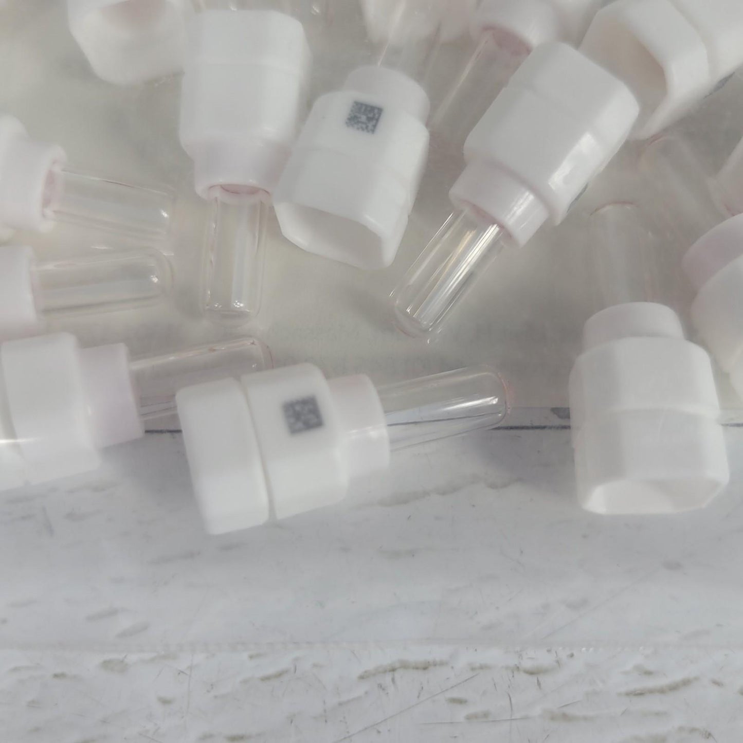 *Lot of 25* Covaris 520216 microTUBE-130 AFA Fiber Screw-Cap 6x16mm Round Bottom