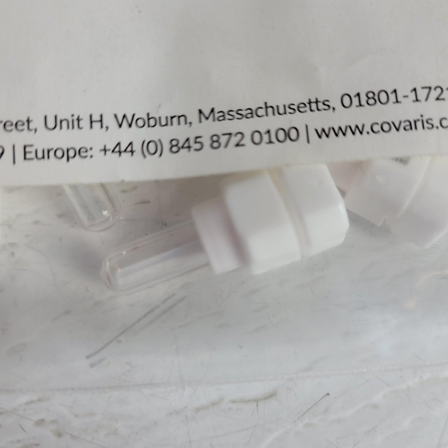 *Lot of 25* Covaris 520216 microTUBE-130 AFA Fiber Screw-Cap 6x16mm Round Bottom