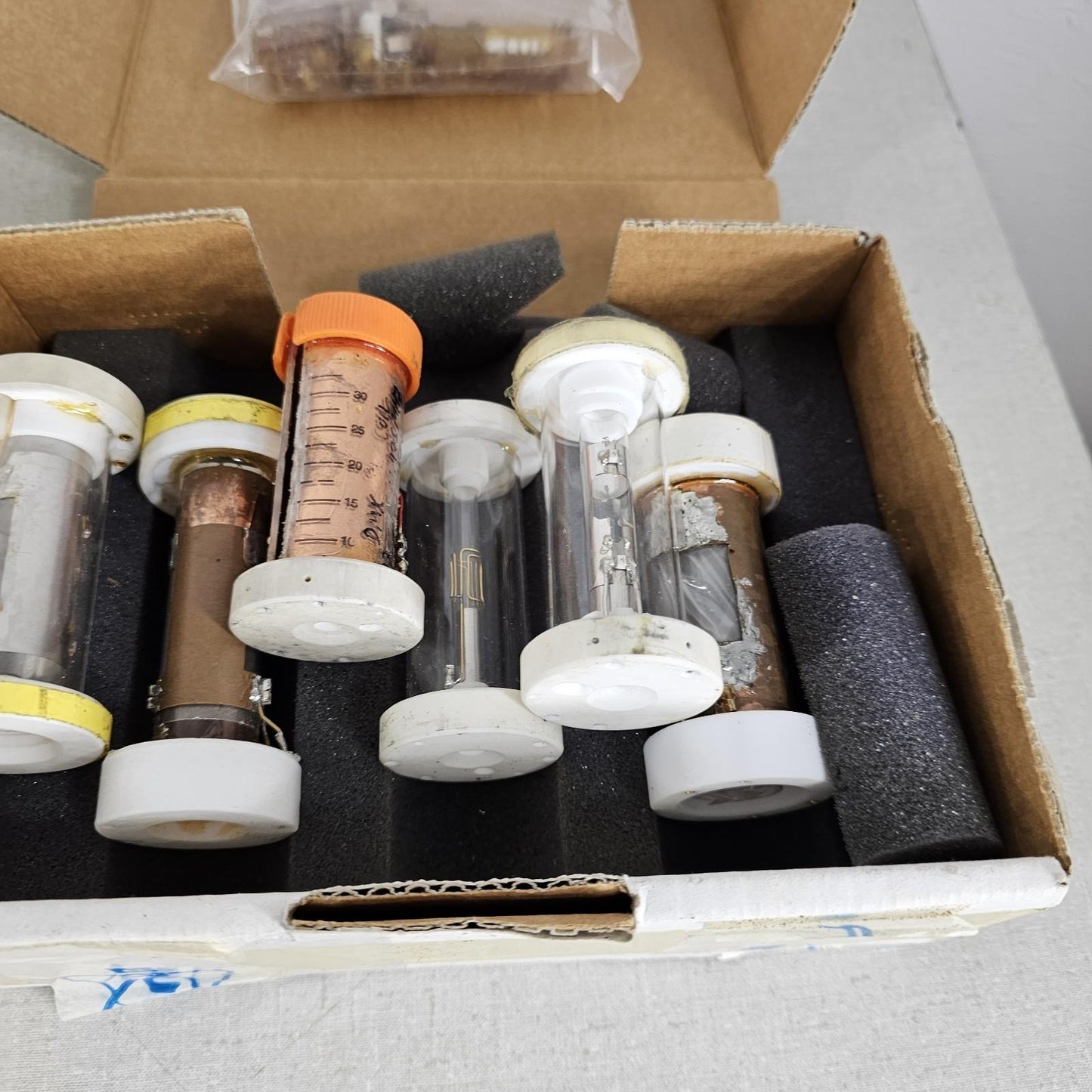 Bruker NMR Probe RF Coil & Sample Cell Lot Resonators Tuning Inserts Flow Tubes